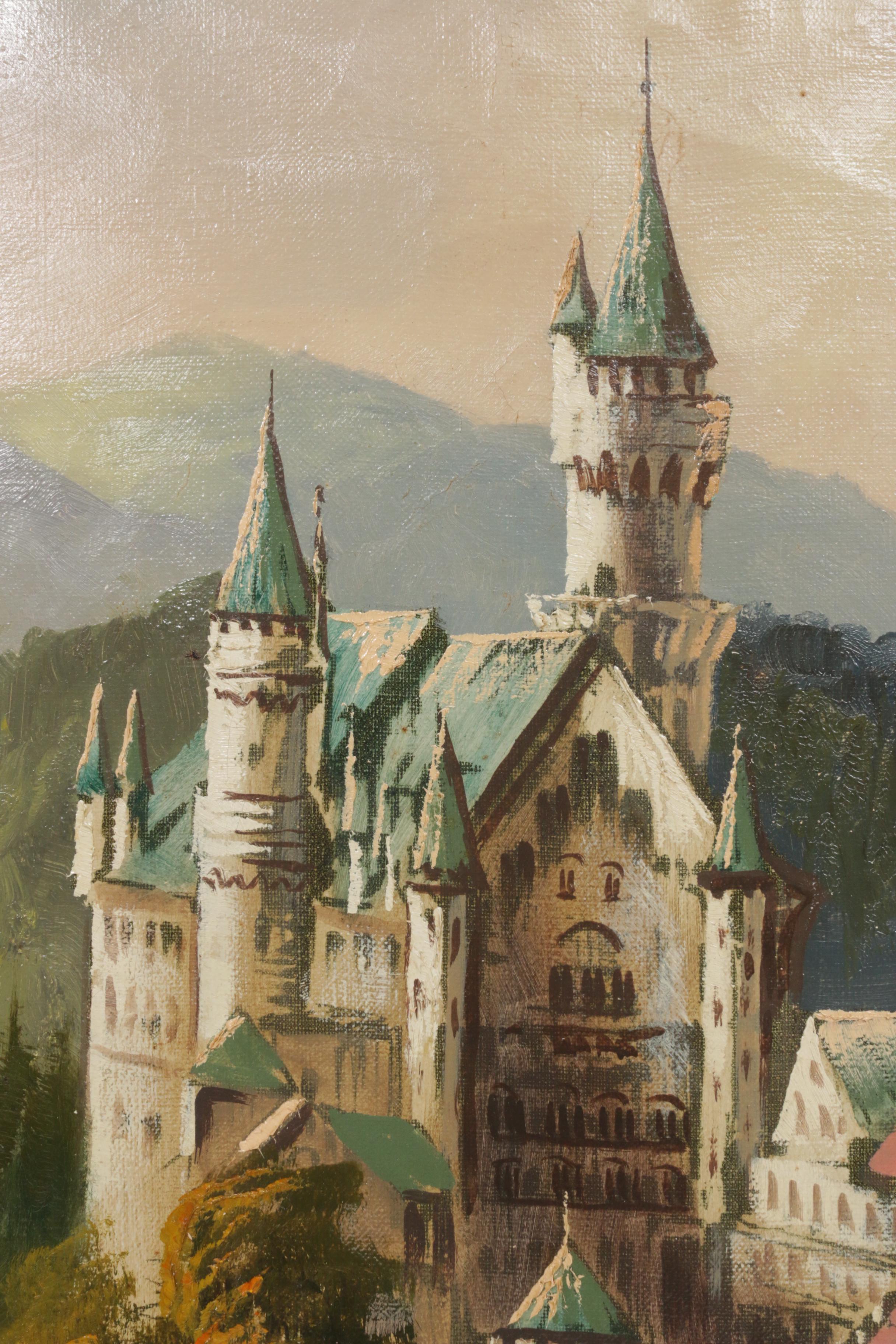 Bawang Oil Painting "Neuschwanstein"