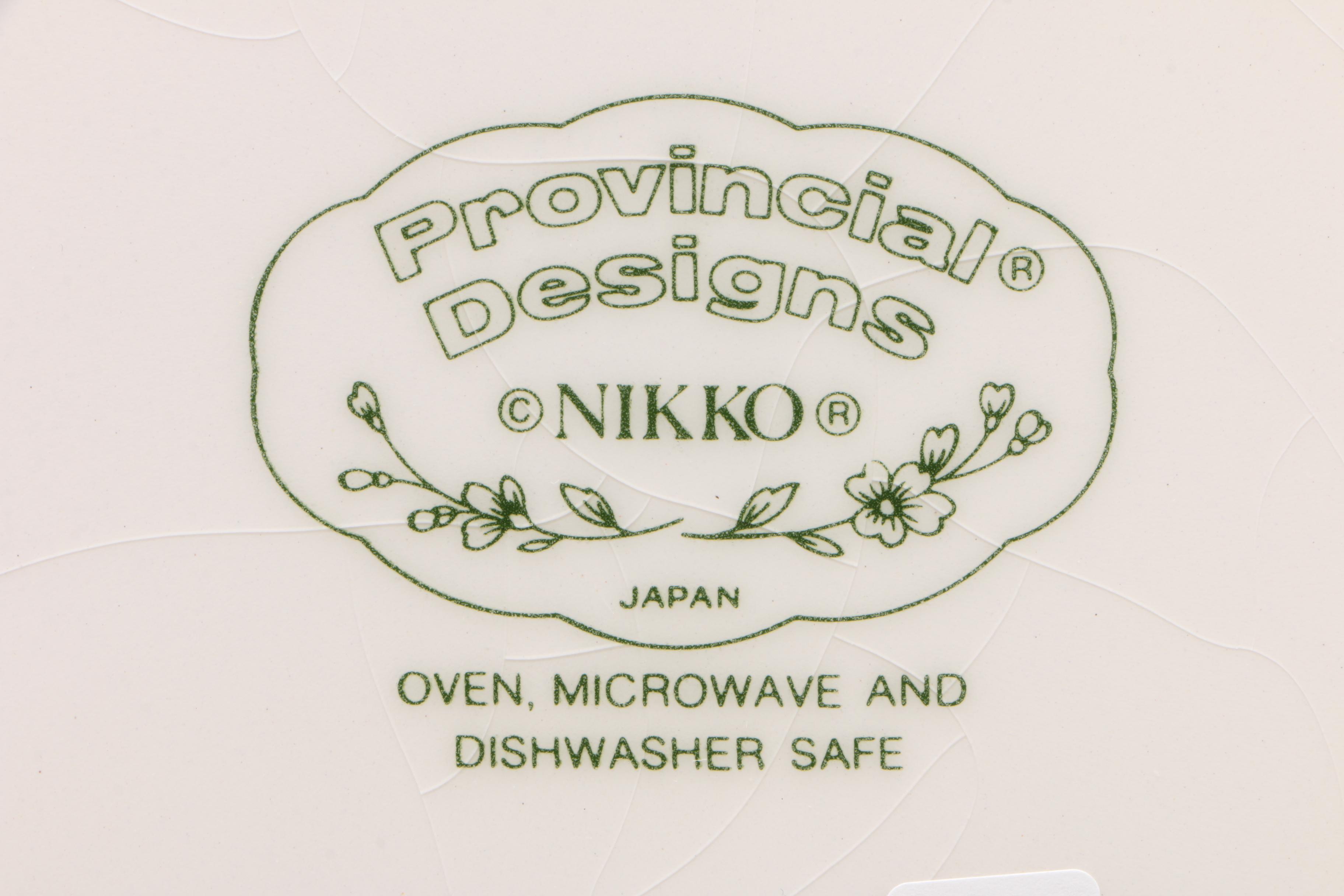 Nikko "Avondale" Ceramic Dinnerware, 1986 - 2004