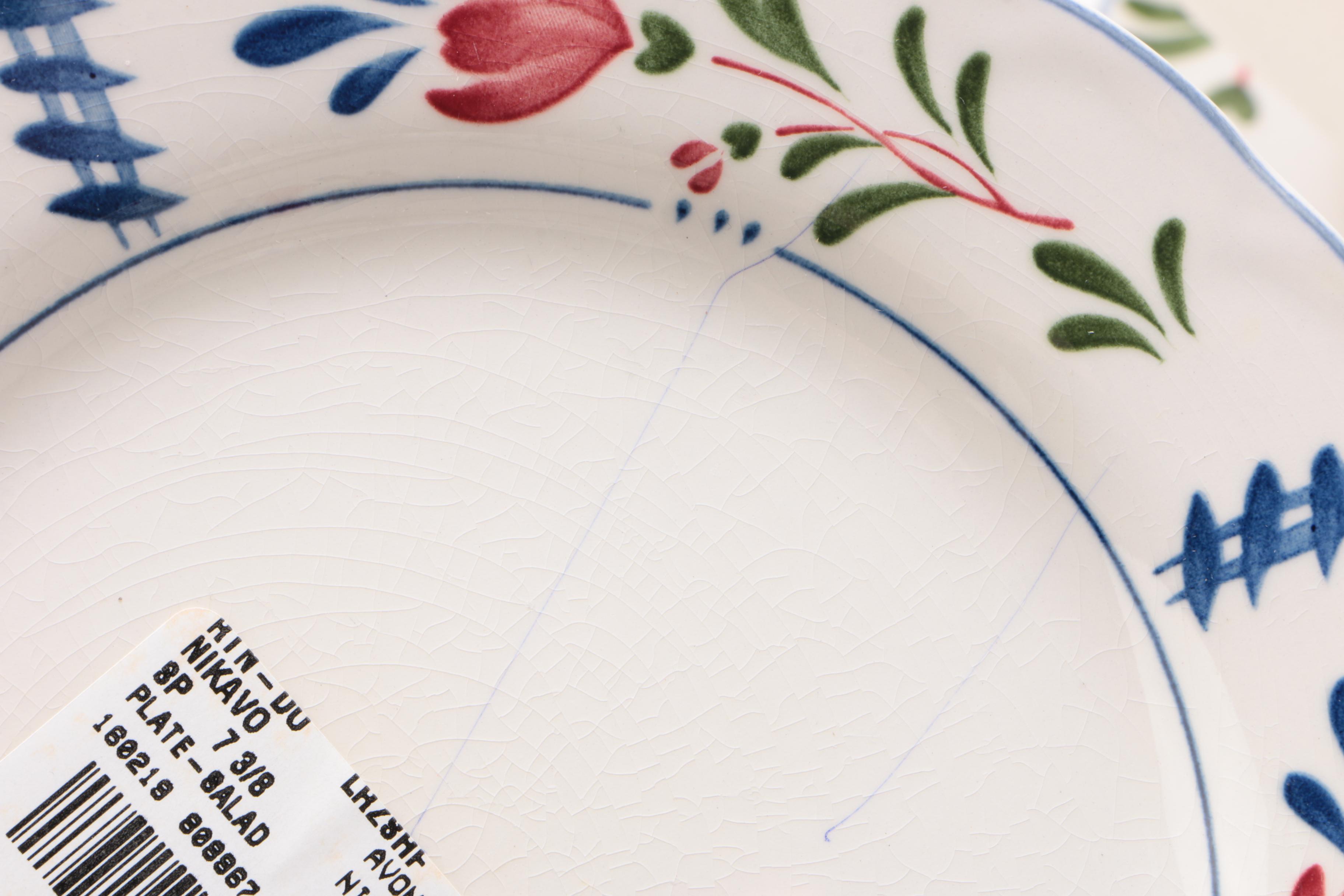 Nikko "Avondale" Ceramic Dinnerware, 1986 - 2004