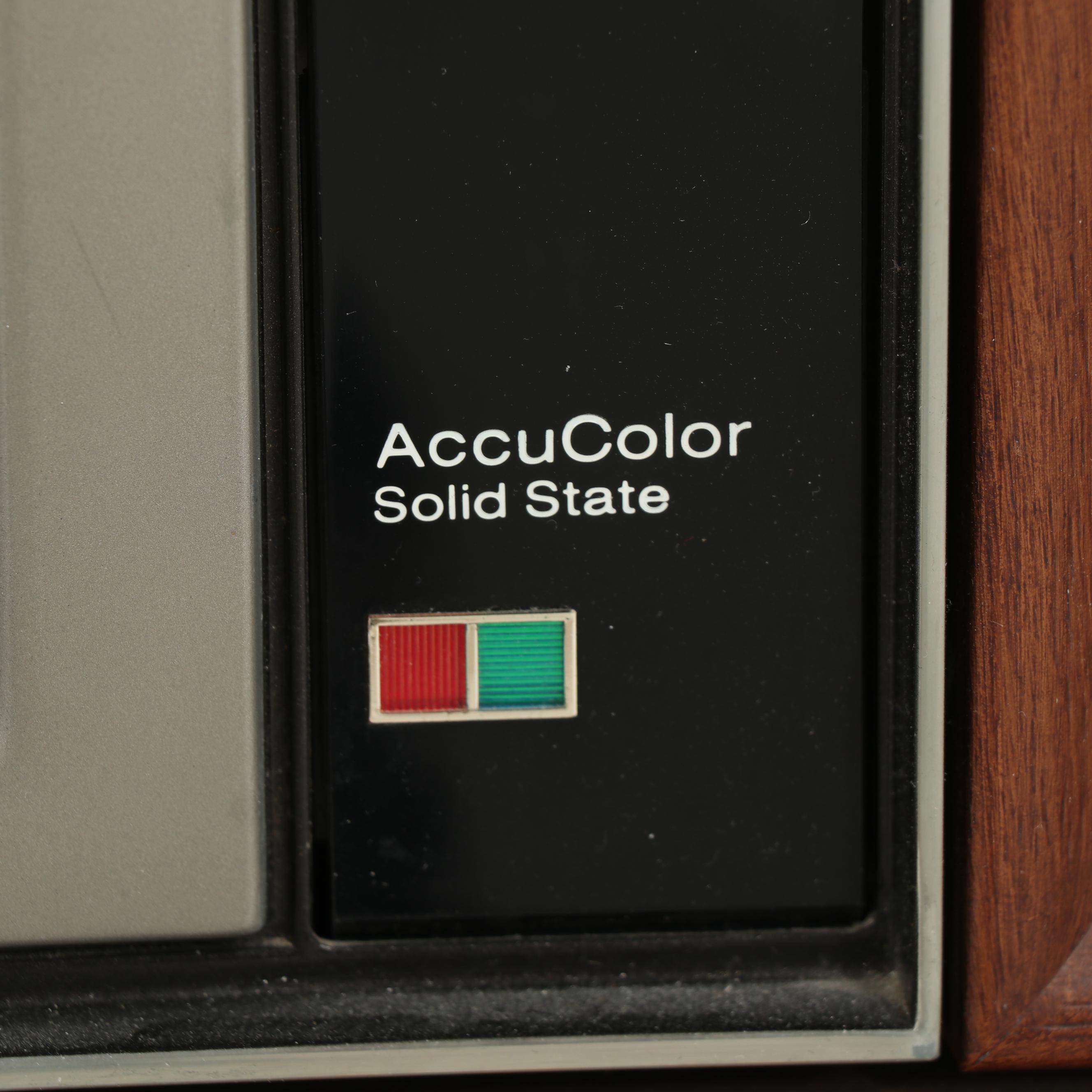 RCA AccuColor Television, 1972