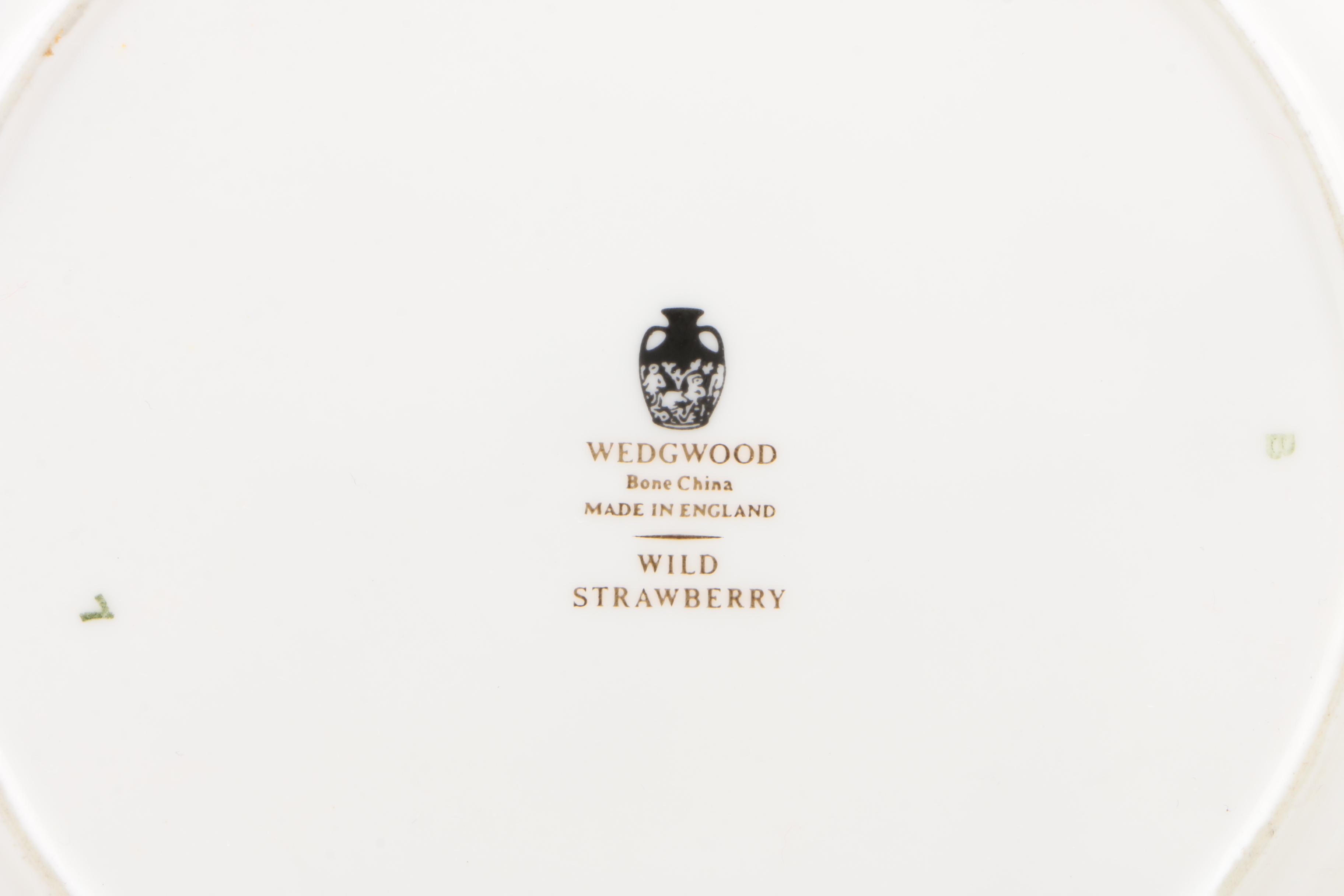 Wedgwood "Wild Strawberry" and "Strawberry Hill" China Dinnerware