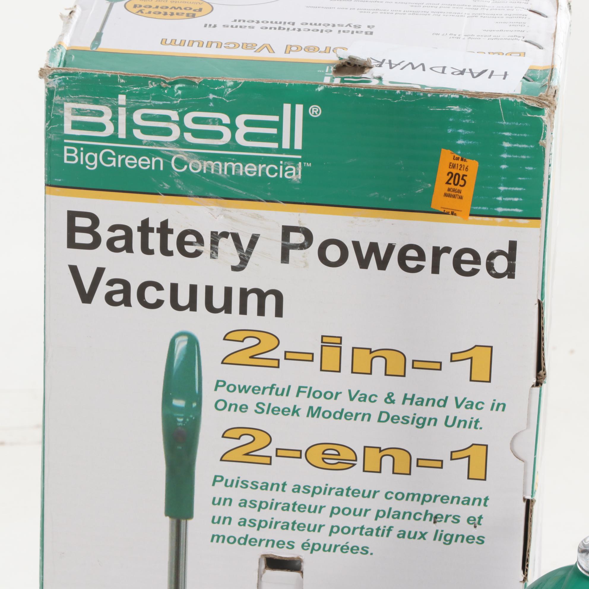 Bissell Big Green Commercial Battery Powered Upright Vacuum