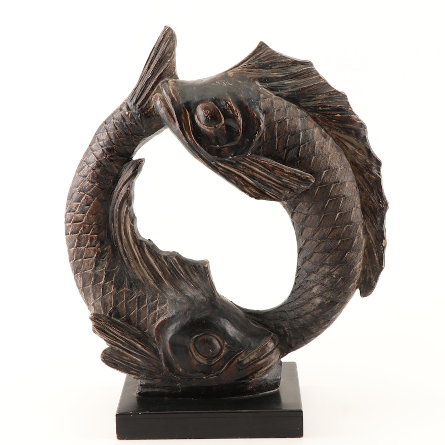 Austin Productions Resin Sculpture "Pisces"