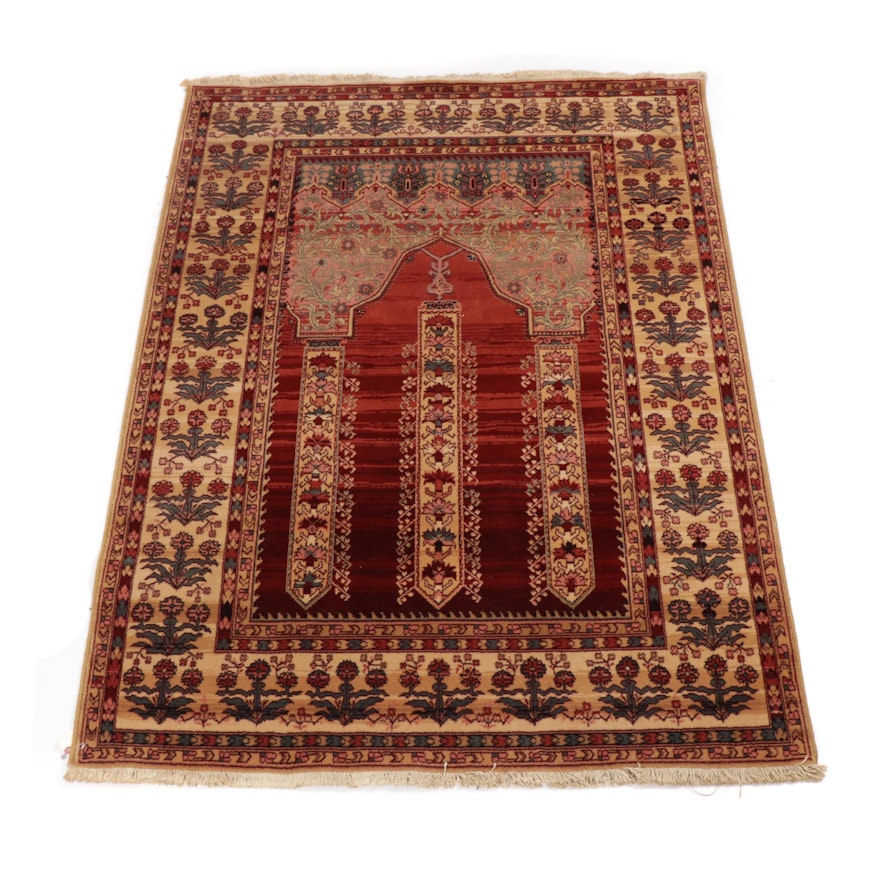 Machine Made Capel American Classic Collection Prayer Rug by Louis de Poortere