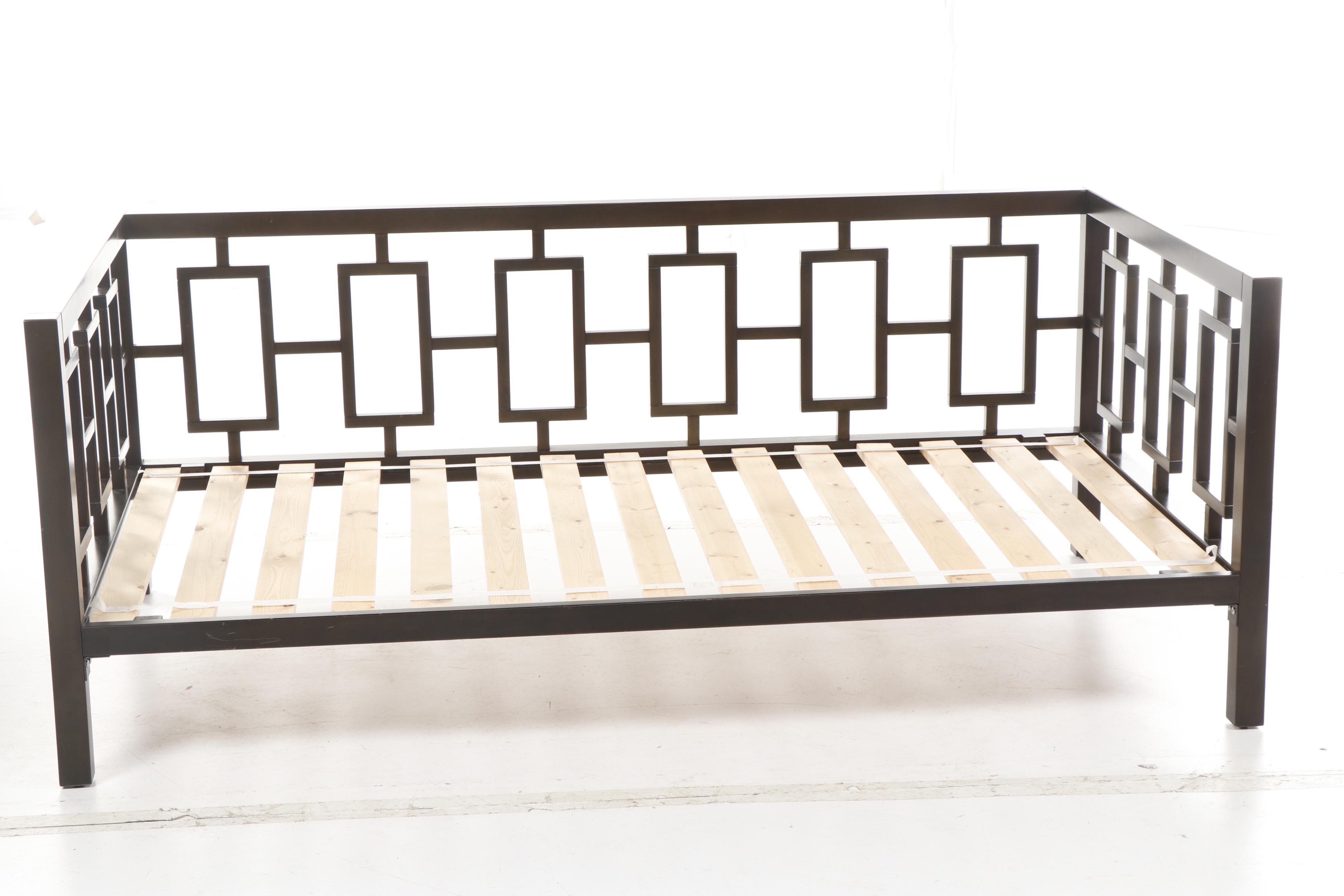 Contemporary West Elm Geometric Rectangles Daybed