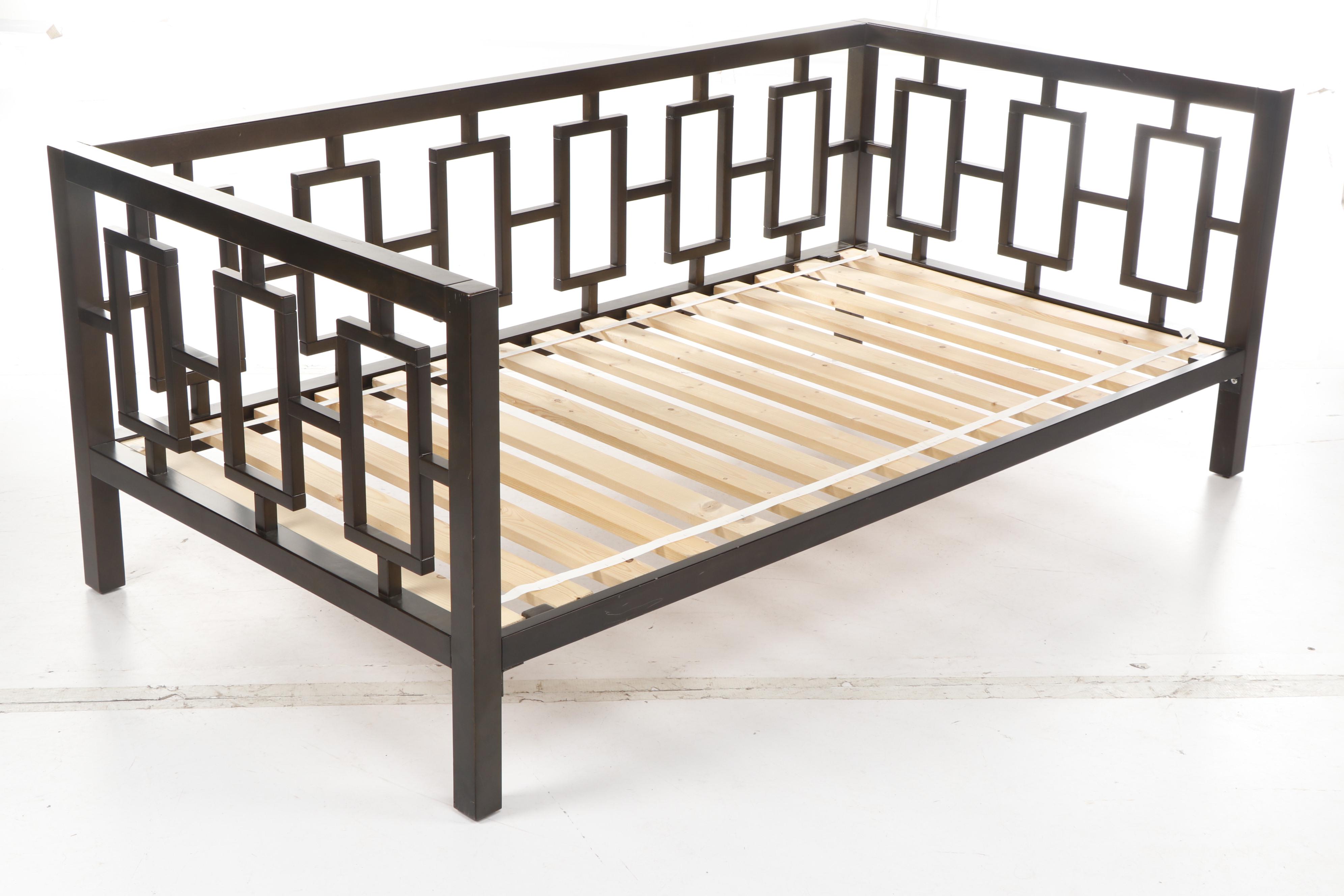 Contemporary West Elm Geometric Rectangles Daybed