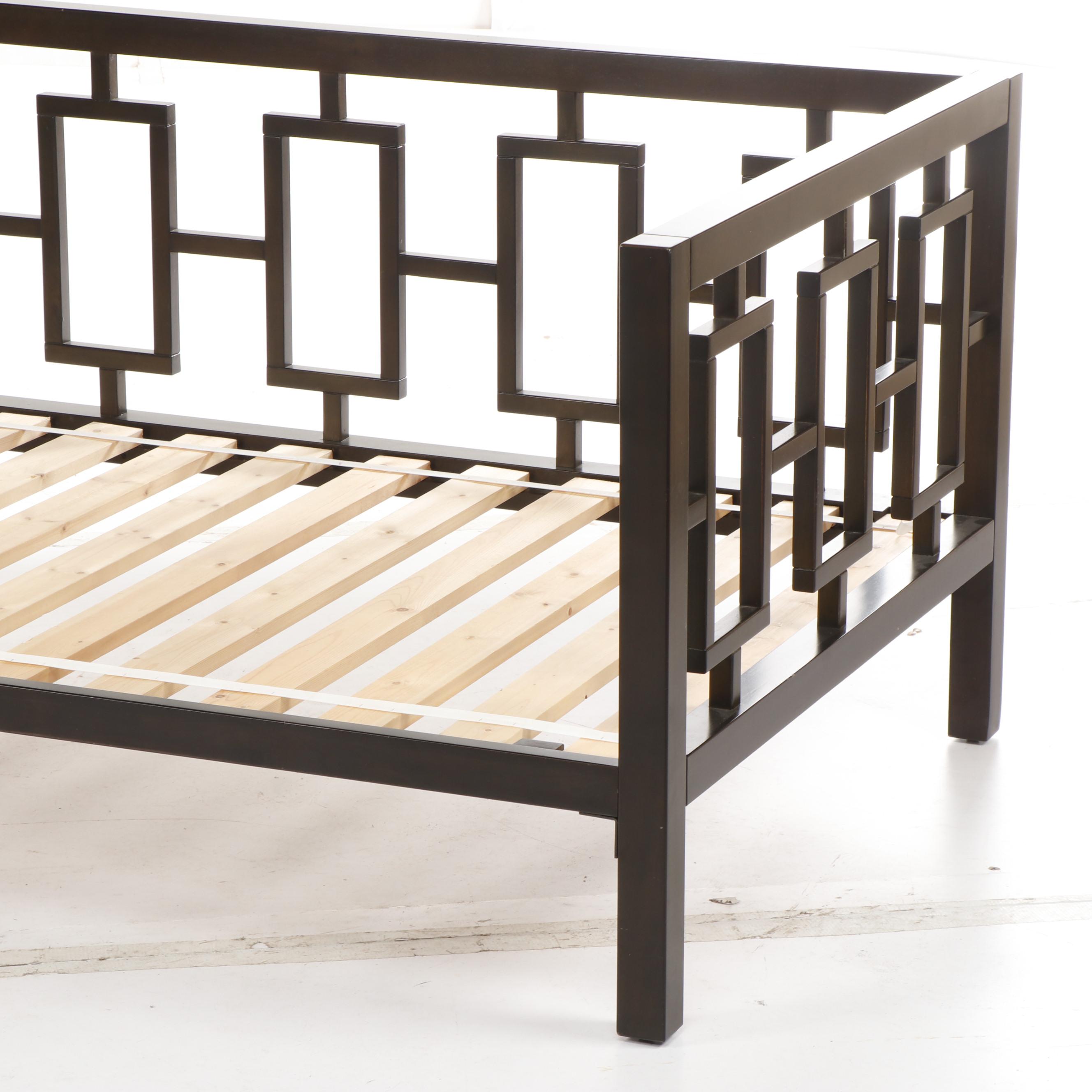 Contemporary West Elm Geometric Rectangles Daybed