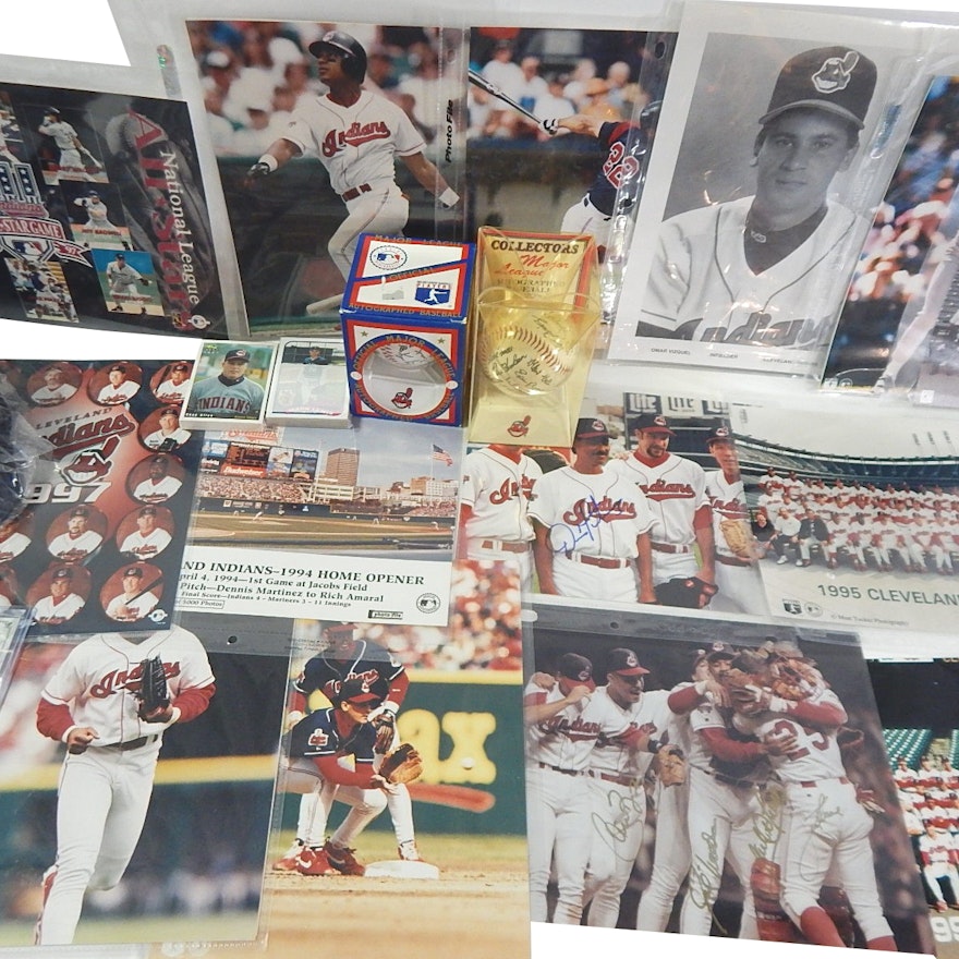 Cleveland Indians Photographs and Memorabilia Collection