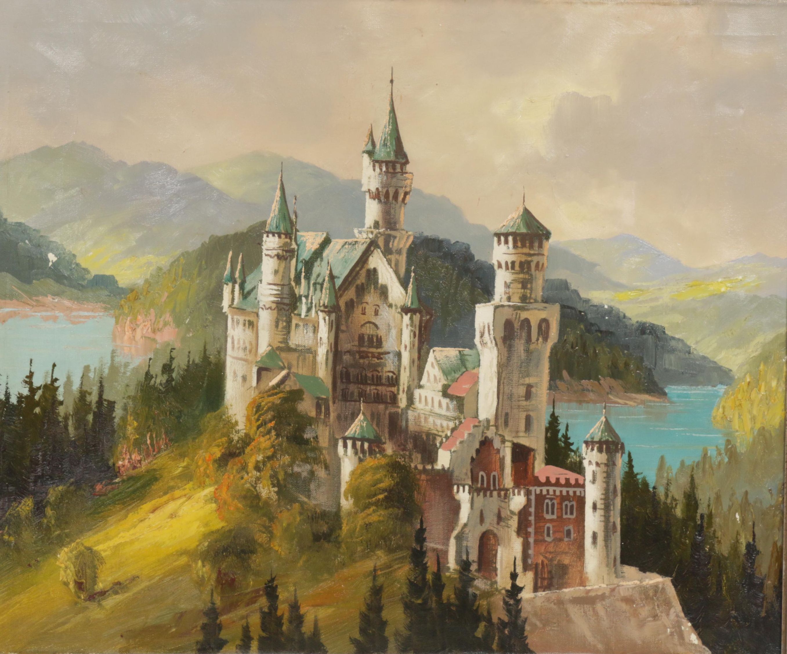 Bawang Oil Painting "Neuschwanstein"