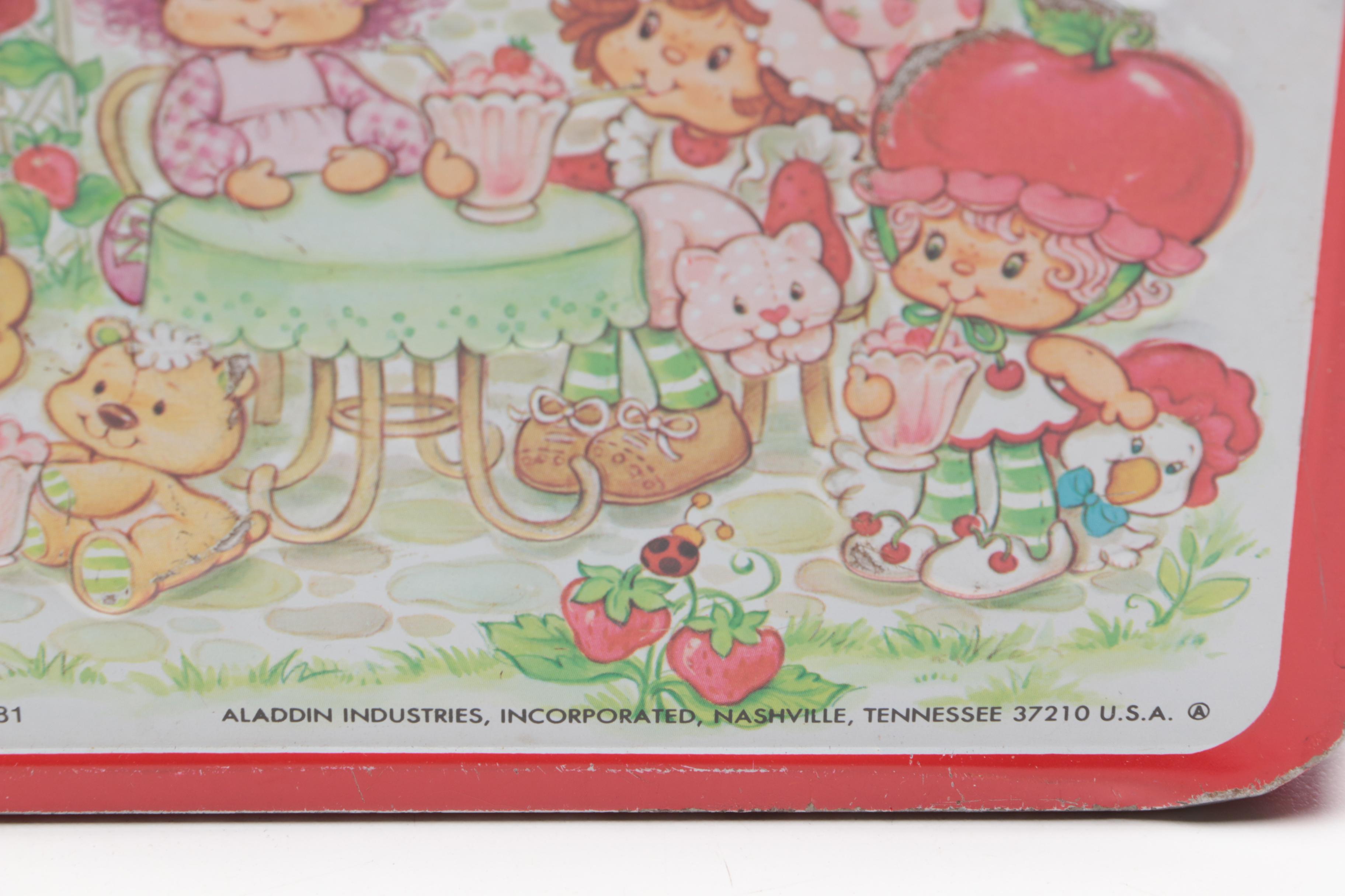 Metal and Plastic Lunch Boxes Including Donnie and Marie Osmond, Mid-Century