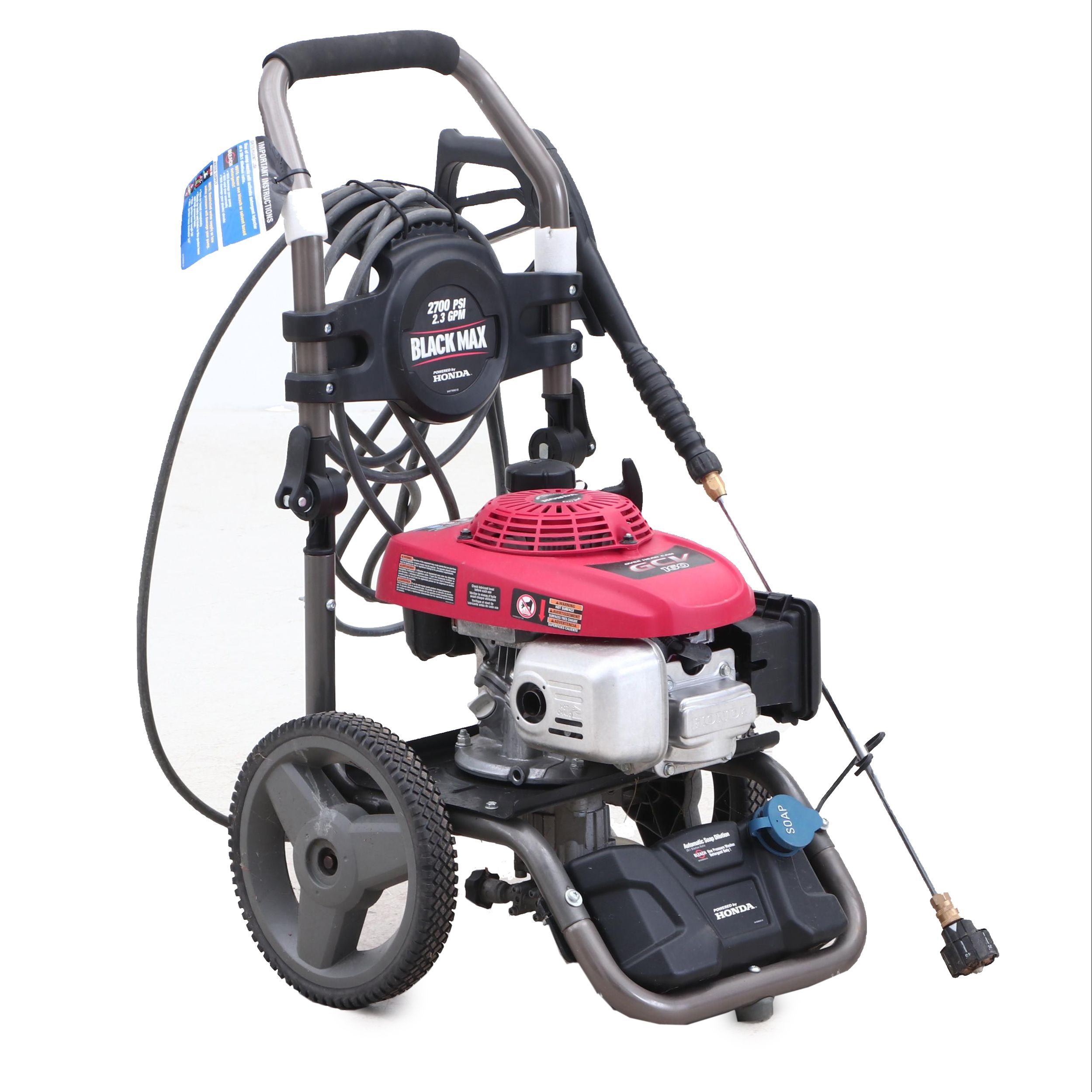 Honda Black Max 2700 PSI Pressure Washer