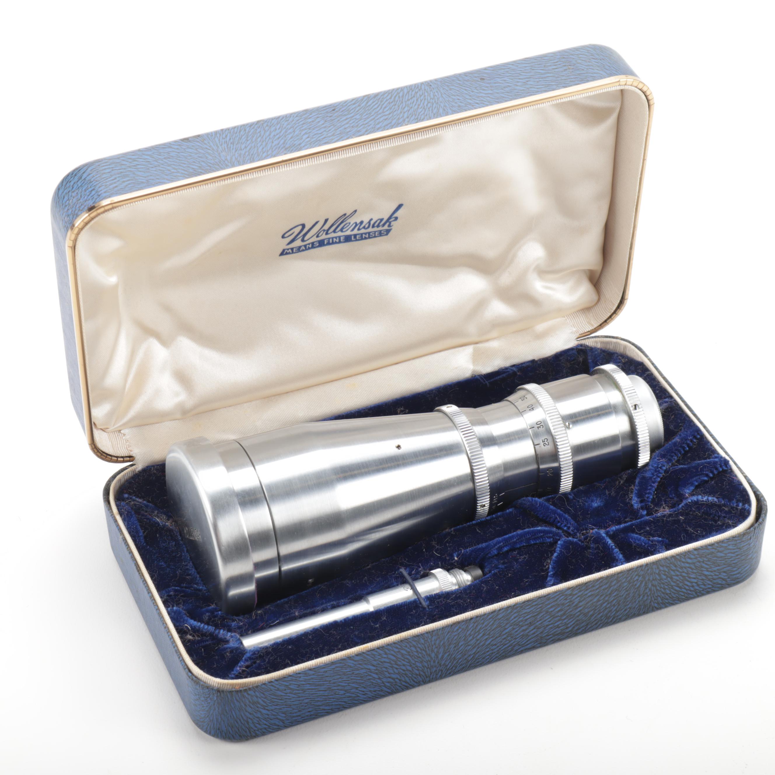 Wollensak Raptar 6 Inch f4.5 Cine Telephoto Lens