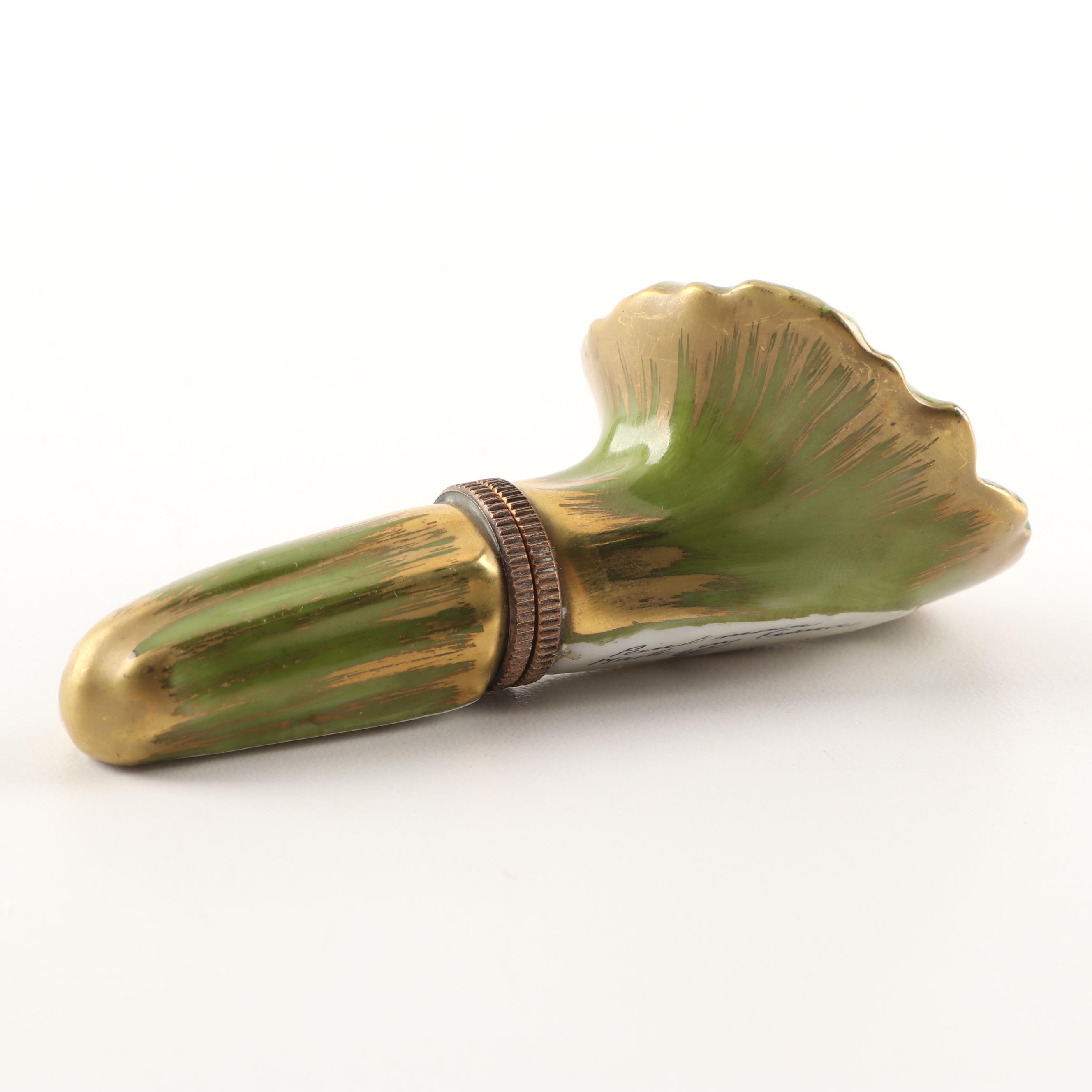 Limoges Hand-Painted Porcelain Floral Bouquet Trinket Box