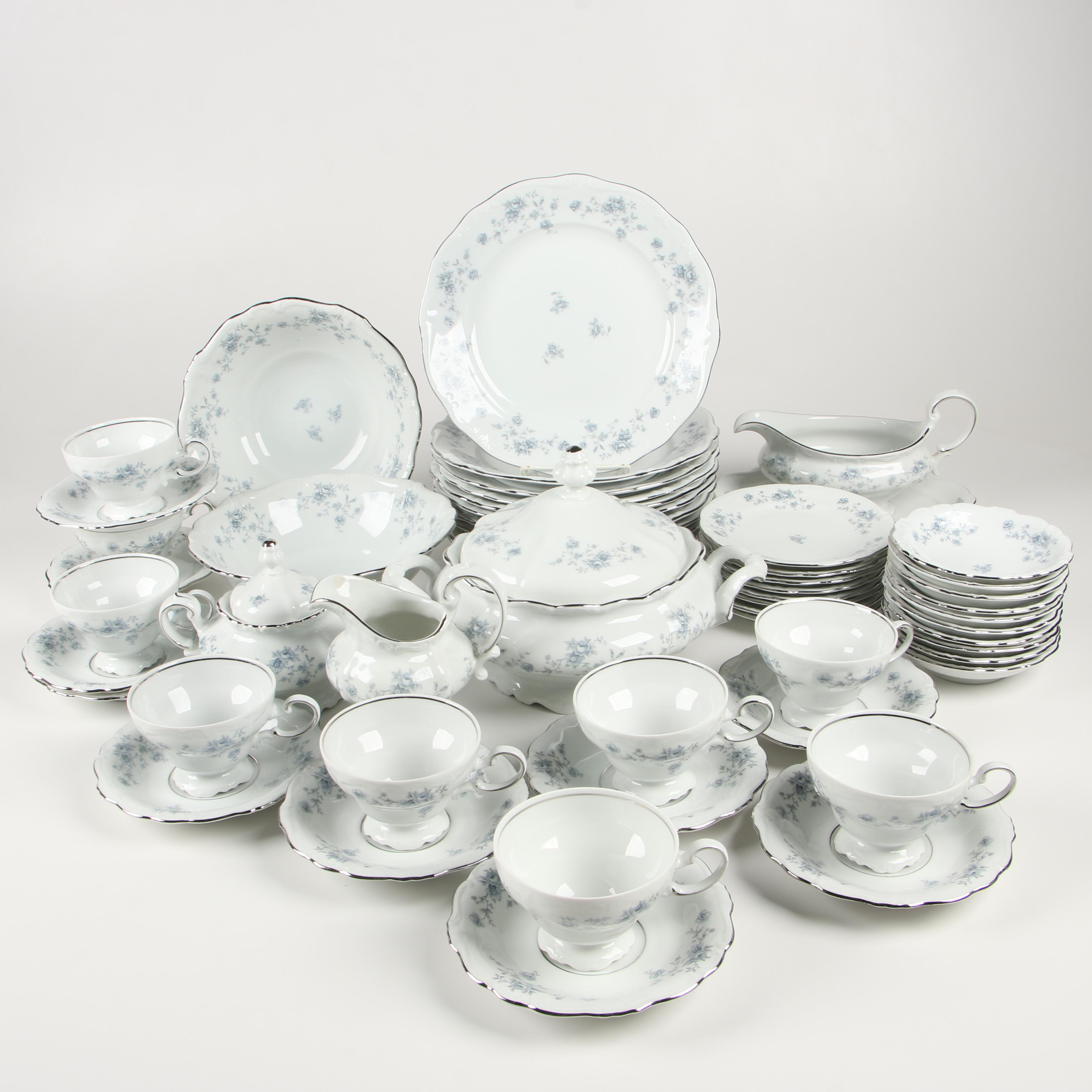 Johann Haviland "Blue Garland" China Dinnerware, 1953 - 1990