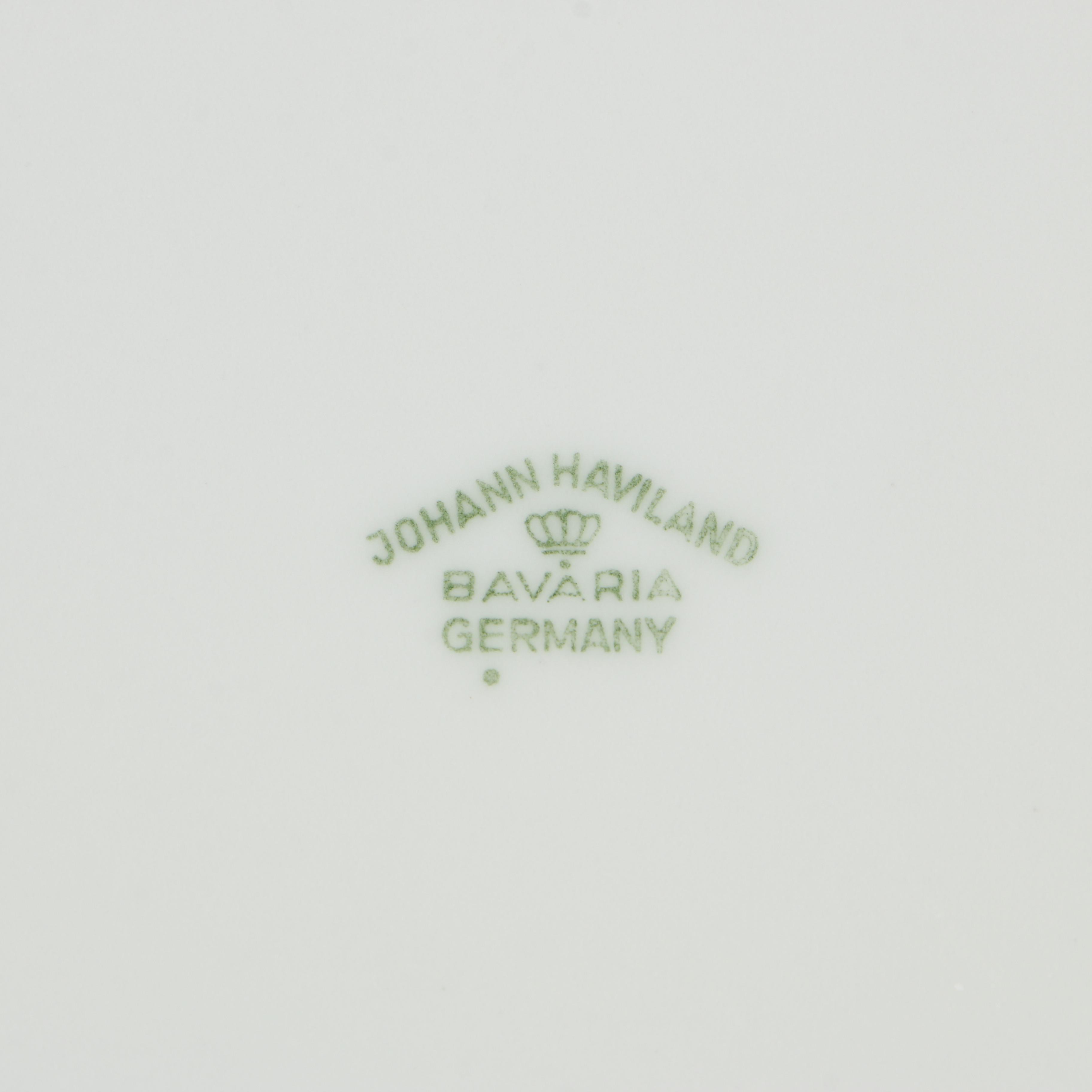 Johann Haviland "Blue Garland" China Dinnerware, 1953 - 1990