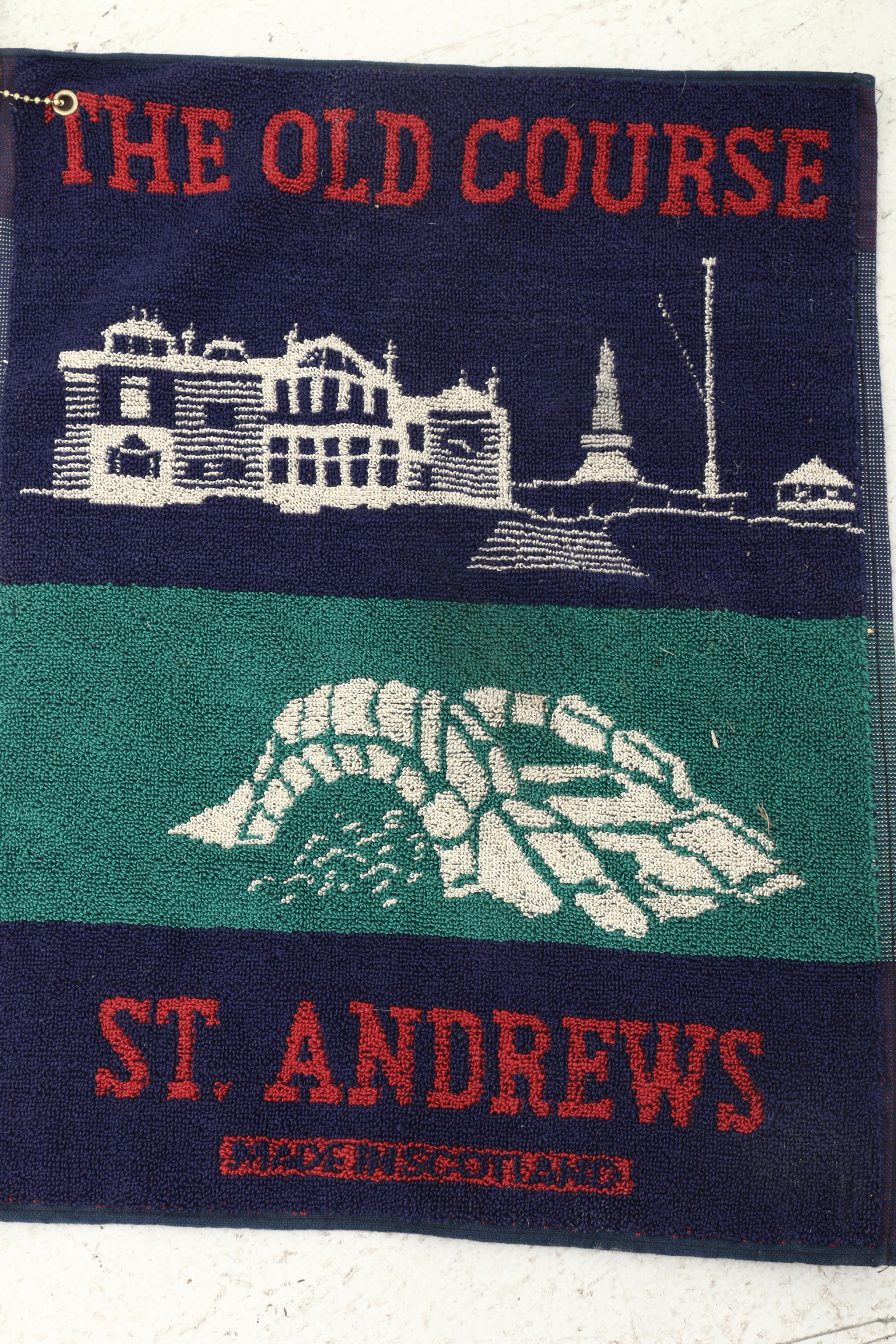 Windsor, Eddie Loos, and T Stewart Wooden Golf Clubs with Davega Sports Golf Bag