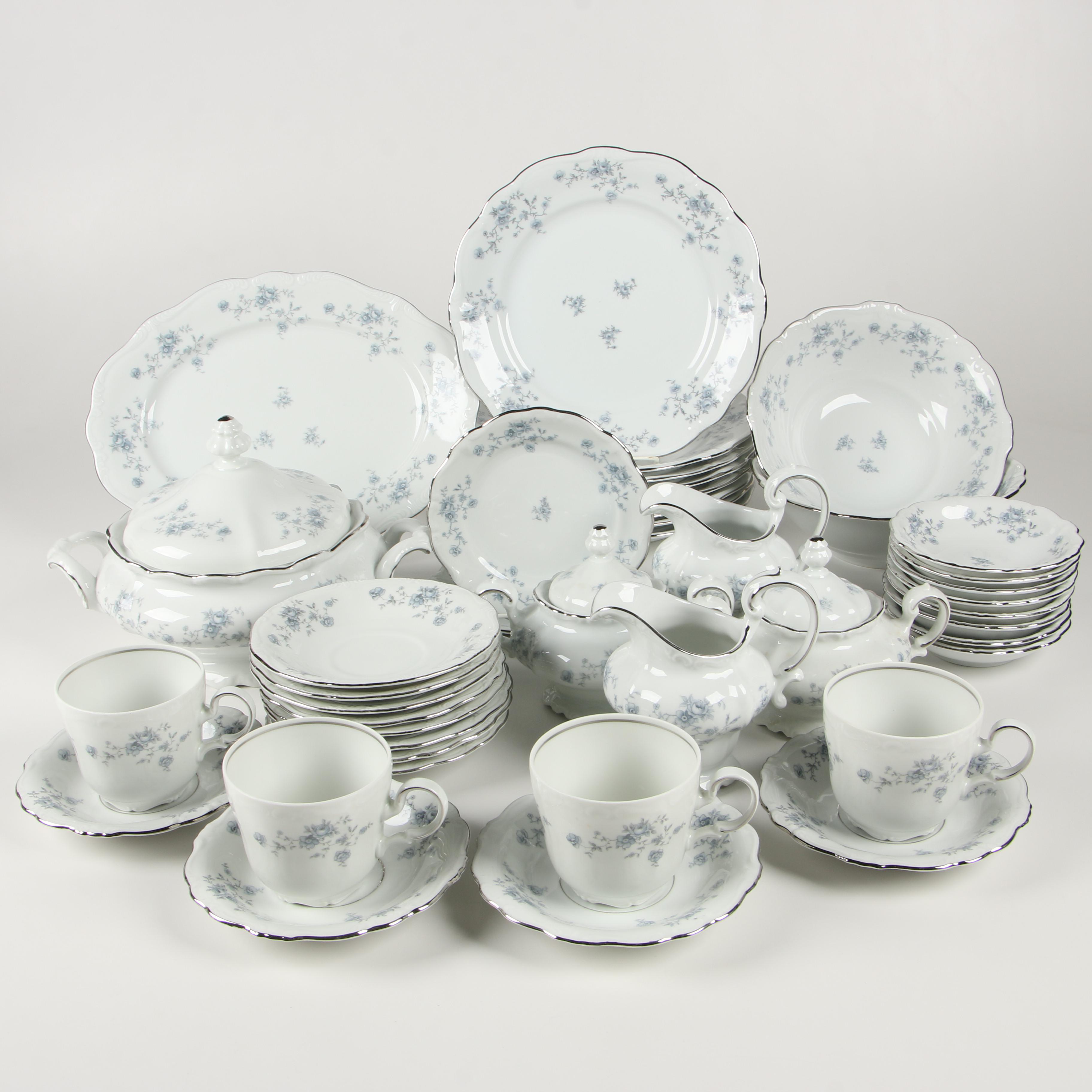 Johann Haviland "Blue Garland" China Dinnerware, 1953 - 1990