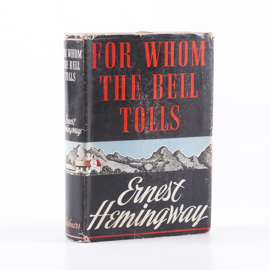 1940 First Edition "For Whom the Bell Tolls" by Ernest Hemingway