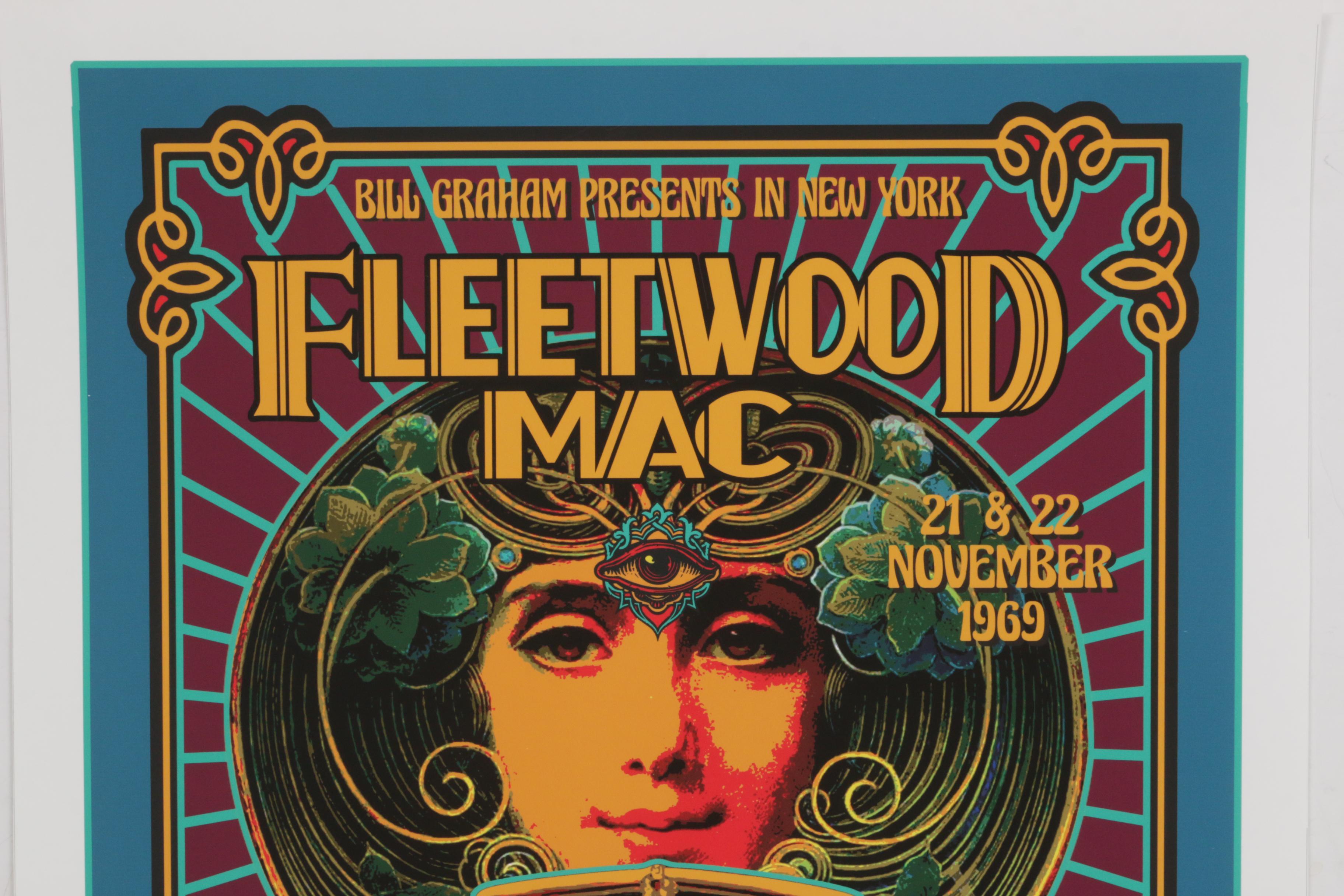 David Edward Byrd Giclée "Fleetwood Mac at the Fillmore East 1969"