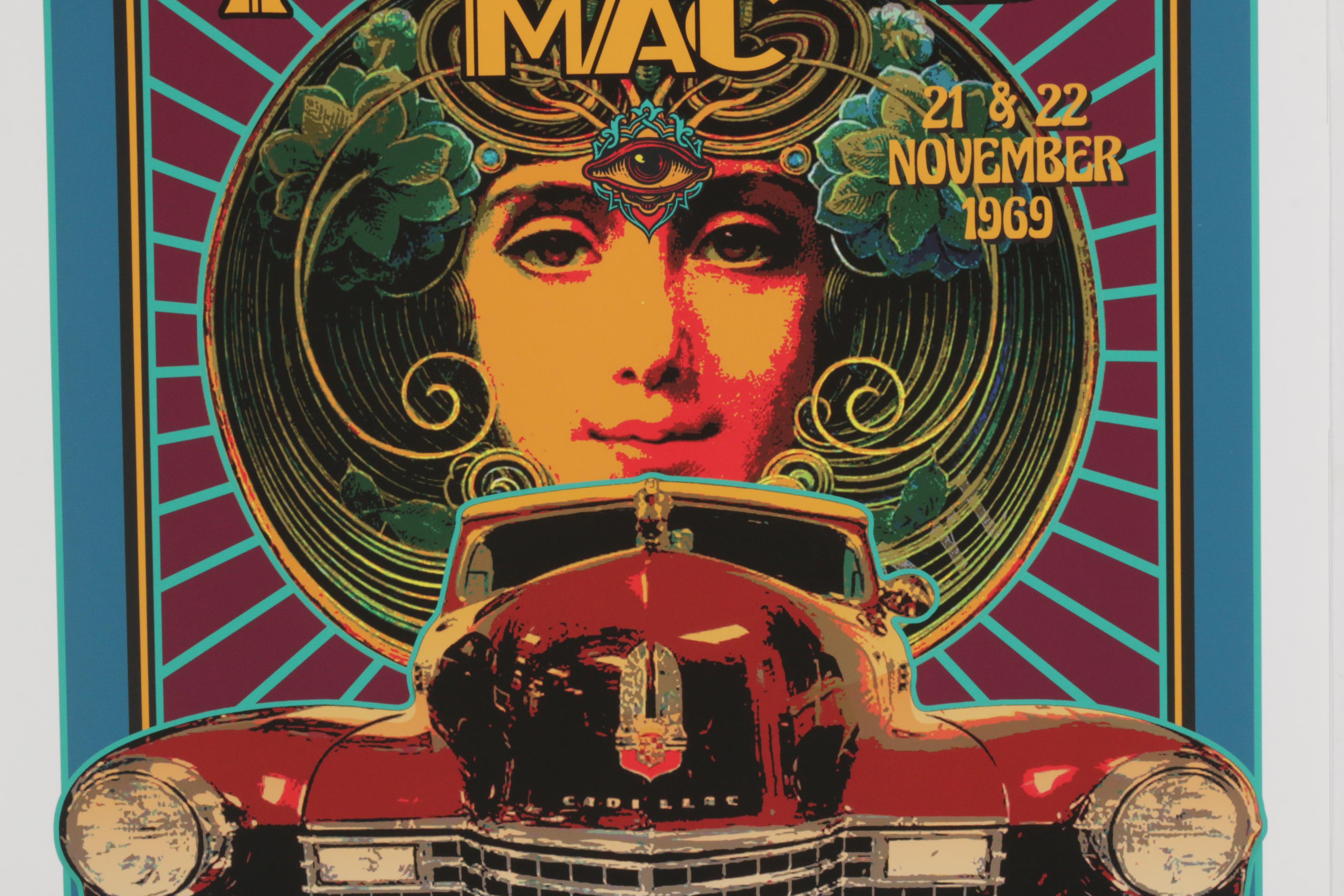 David Edward Byrd Giclée "Fleetwood Mac at the Fillmore East 1969"