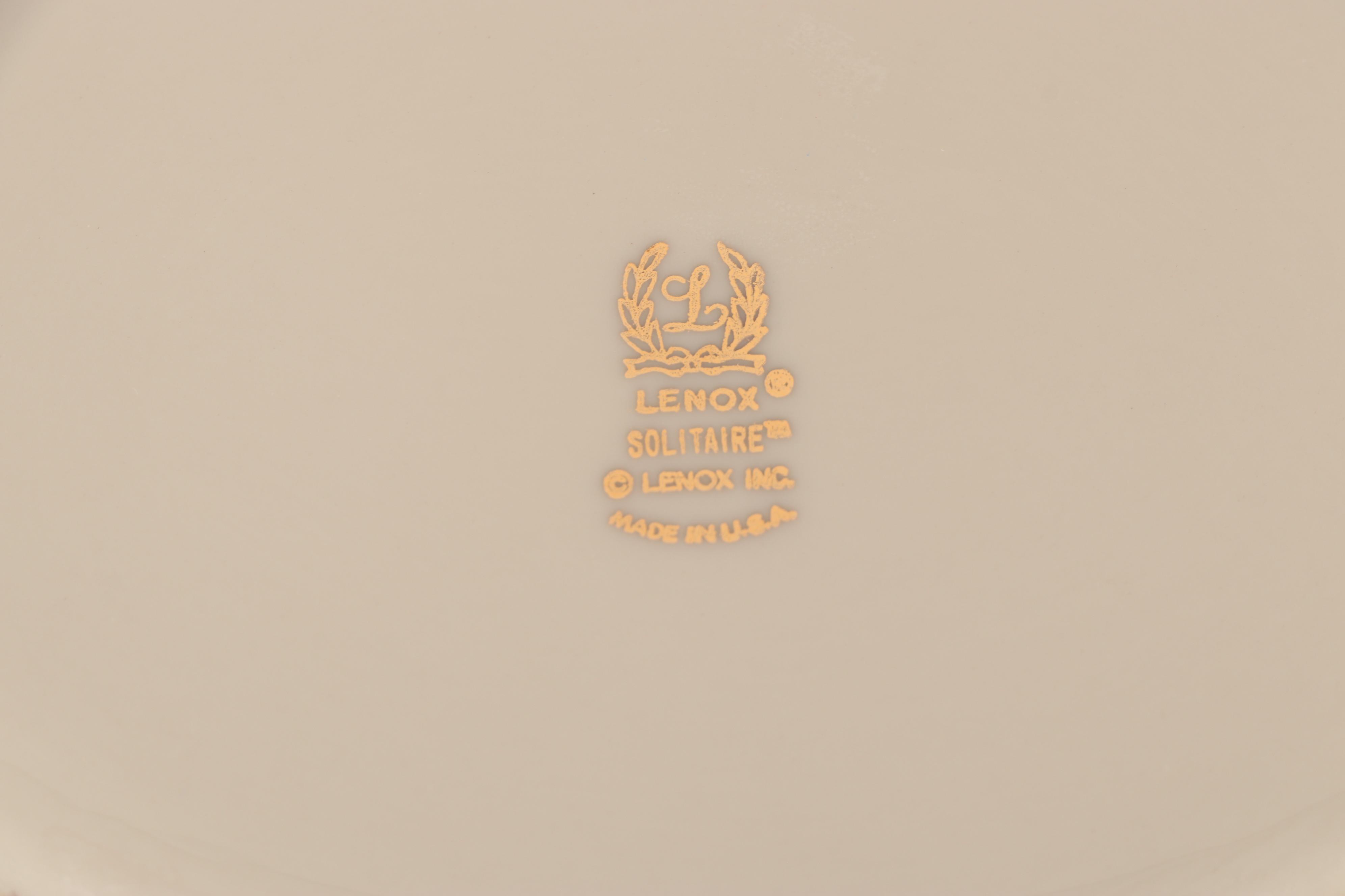 Lenox China "Solitaire" Coffee Service