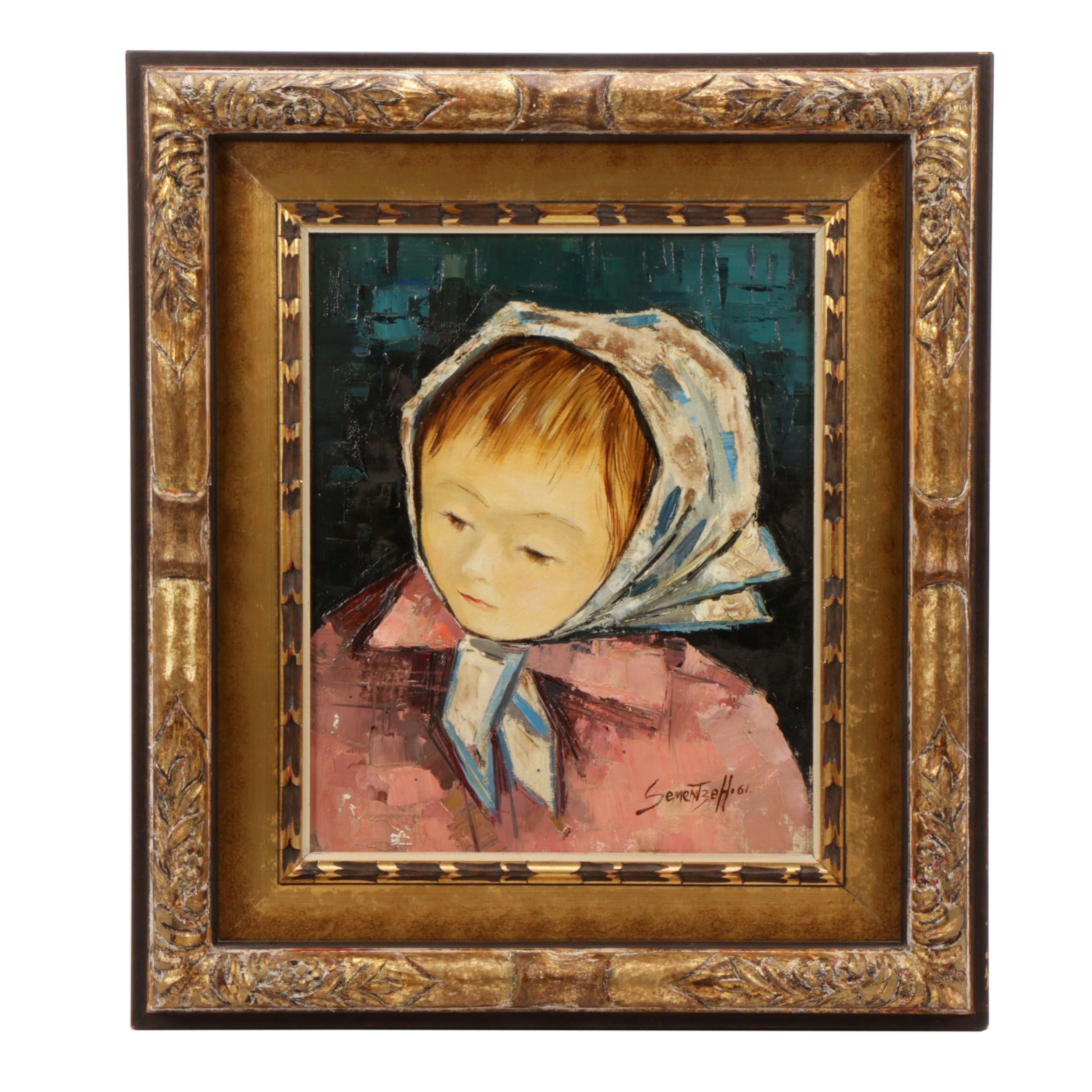 Michel Sementzeff Oil Painting