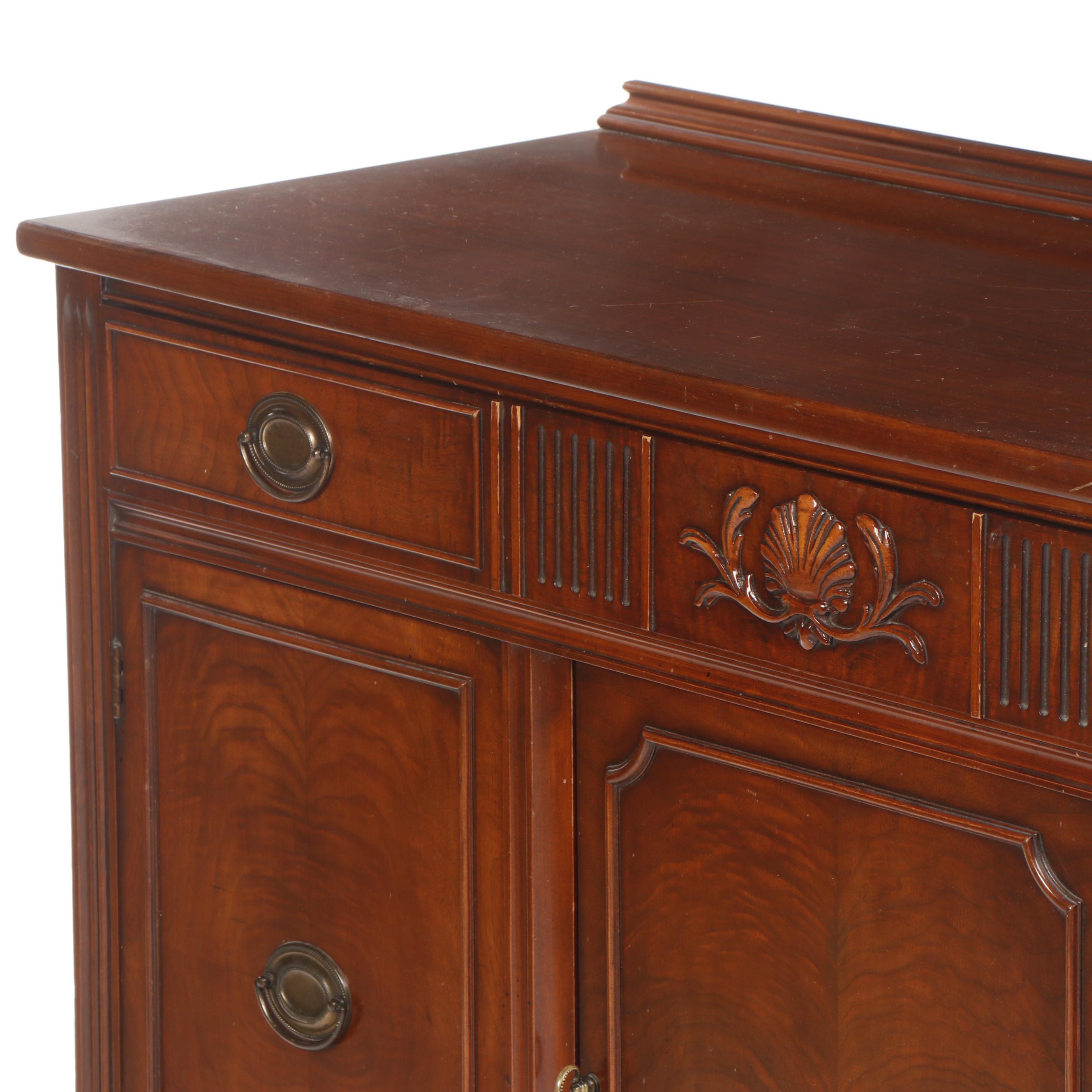 John M. Smyth Federal Style Mahogany Buffet, Mid to Late 20th Century