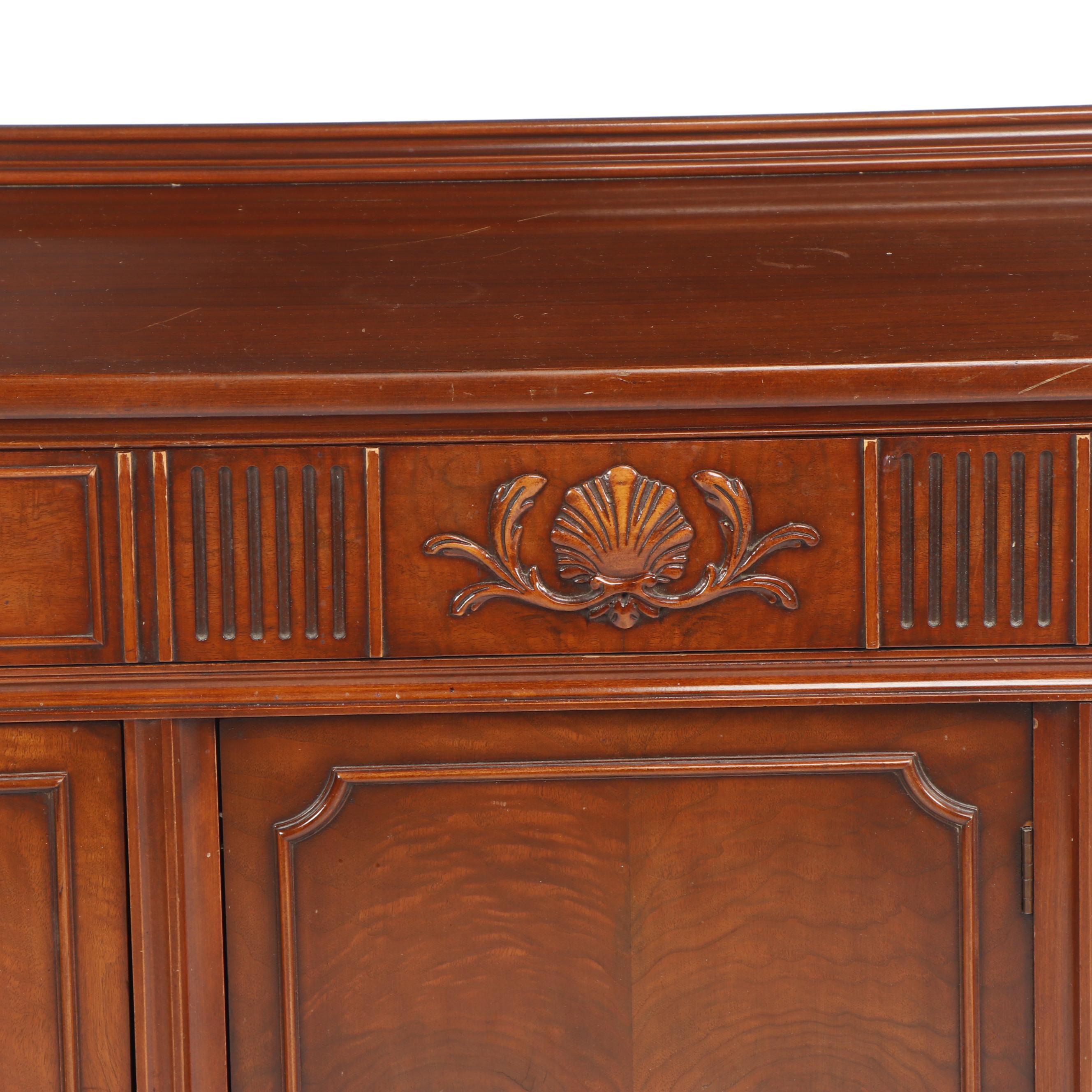 John M. Smyth Federal Style Mahogany Buffet, Mid to Late 20th Century