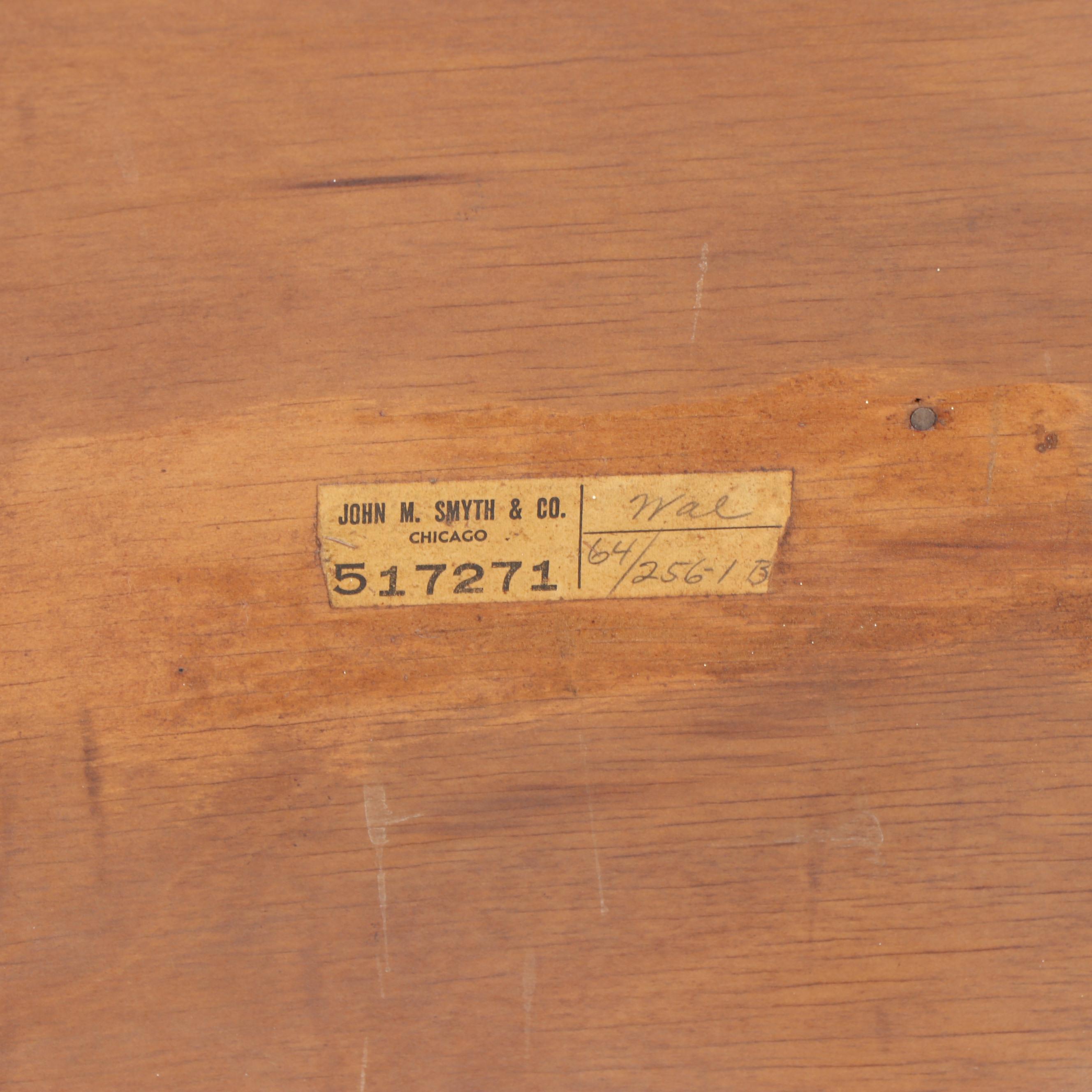 John M. Smyth Federal Style Mahogany Buffet, Mid to Late 20th Century