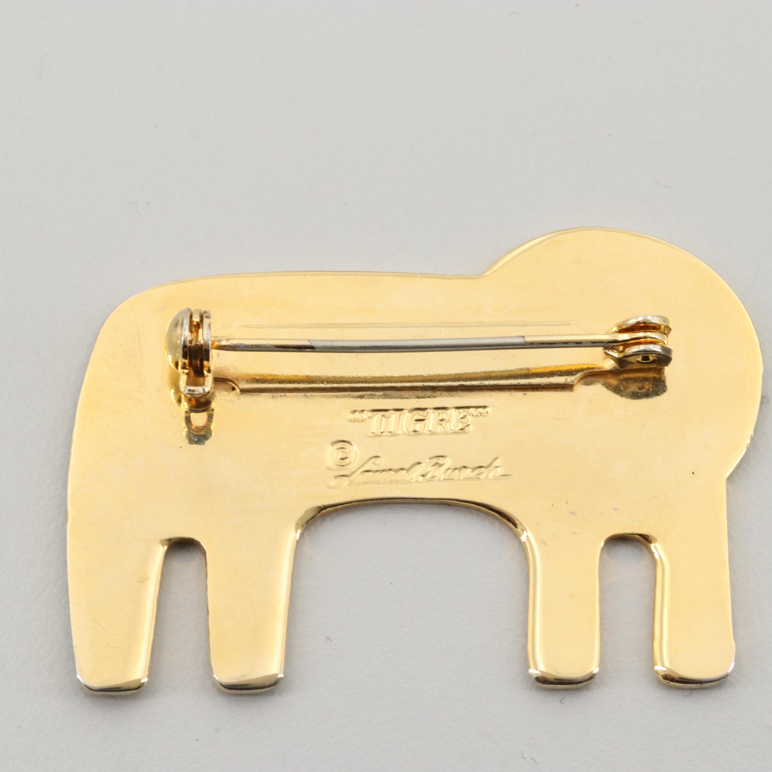 Enamel and Rhinestone Brooch and Pendant Assortment Featuring Laurel Burch