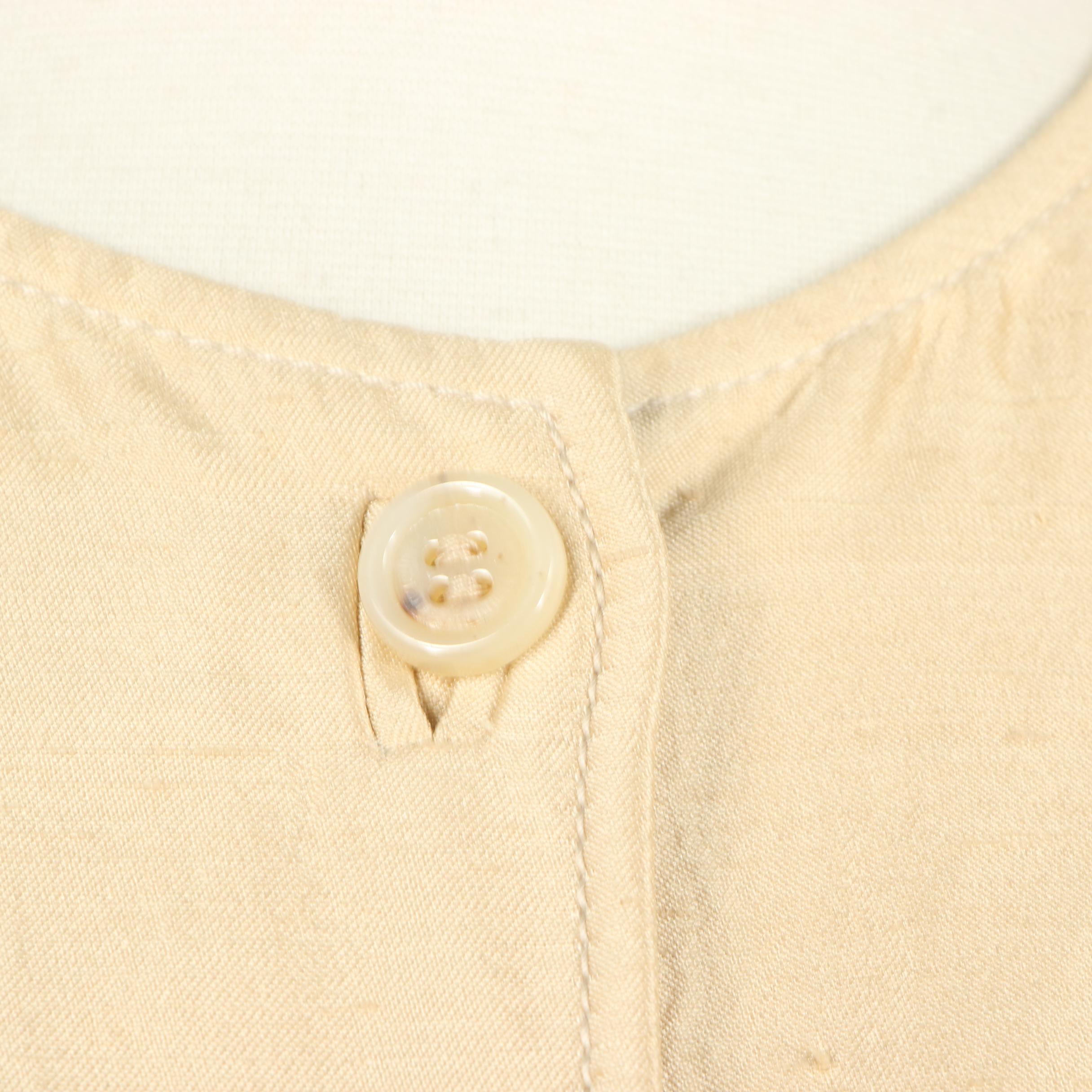 Prada Silk Blend Shirt Dress with Silk Block Pleat Skirt and Ruched Blouse