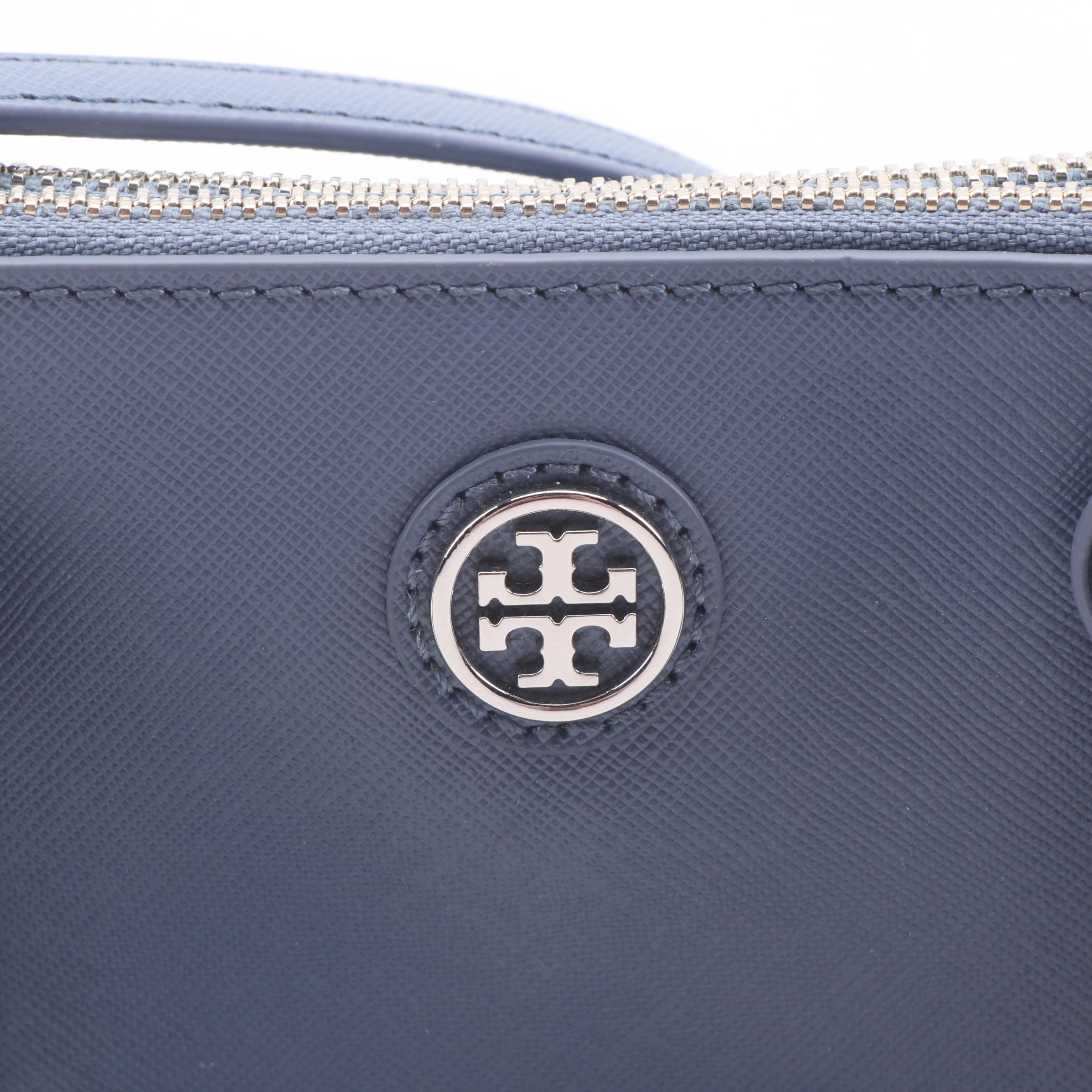 Tory Burch Convertible Bag and Clutch in Saffiano Crosshatch Leather