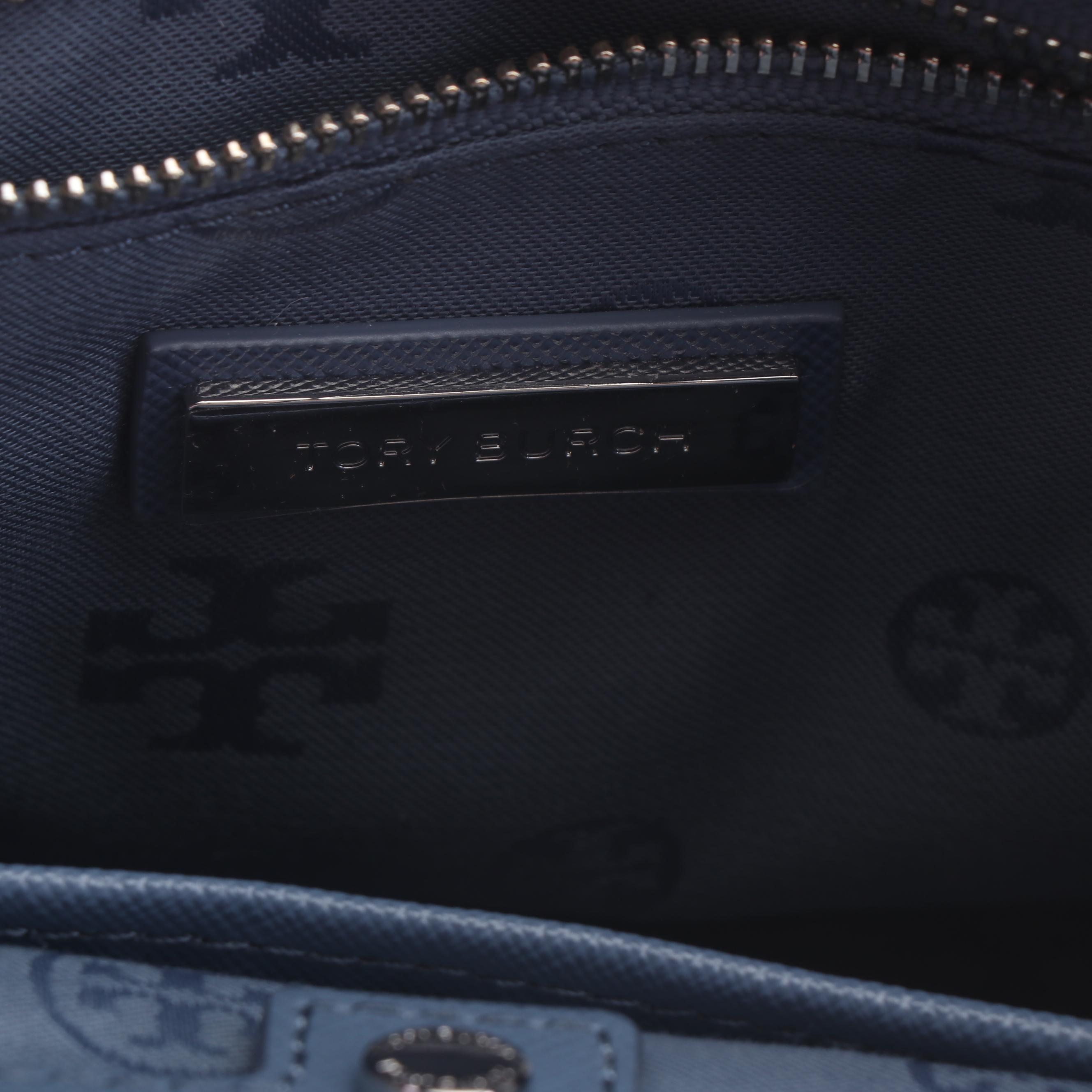 Tory Burch Convertible Bag and Clutch in Saffiano Crosshatch Leather