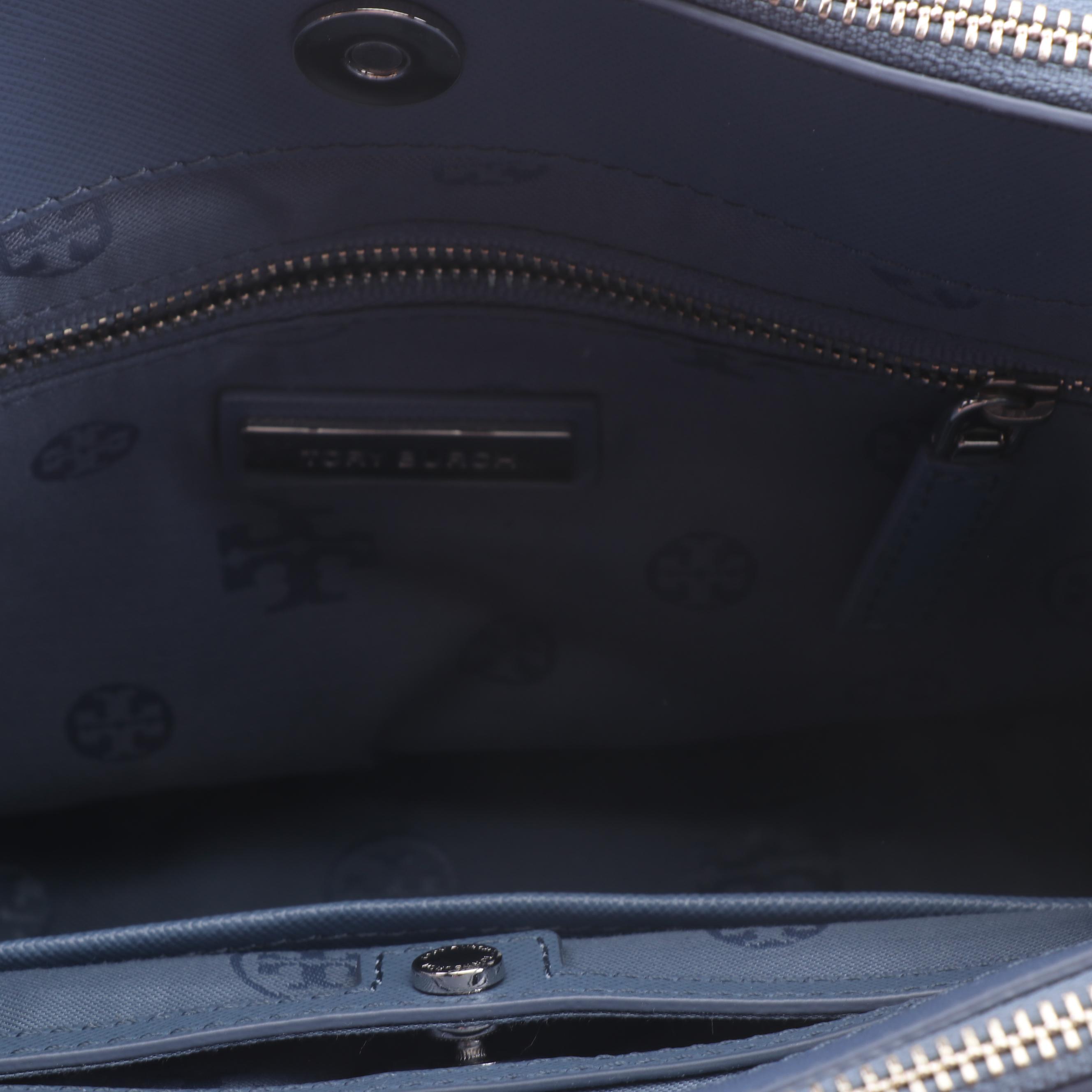 Tory Burch Convertible Bag and Clutch in Saffiano Crosshatch Leather