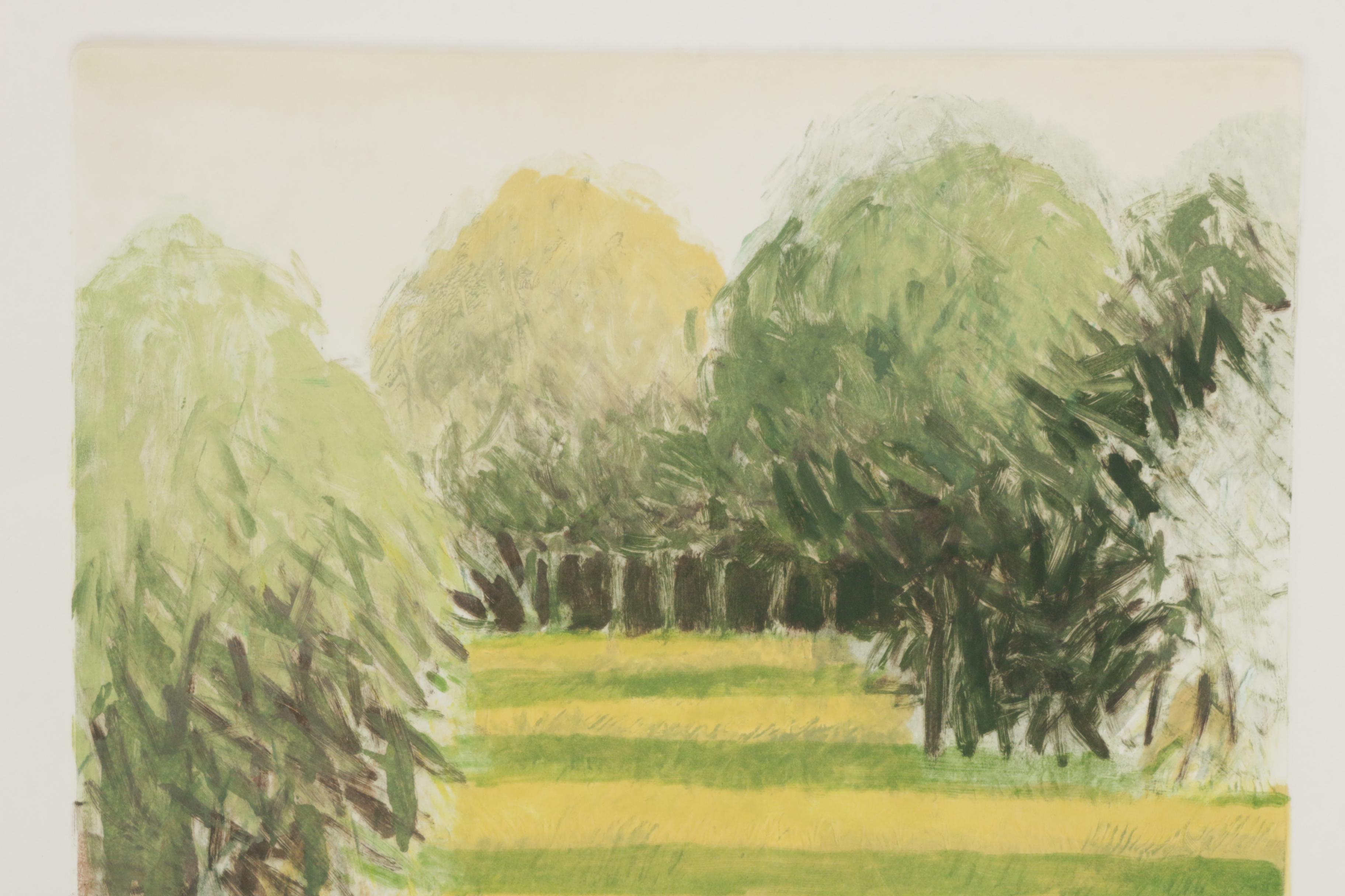 James Wilson Rayen Landscape Intaglio Prints