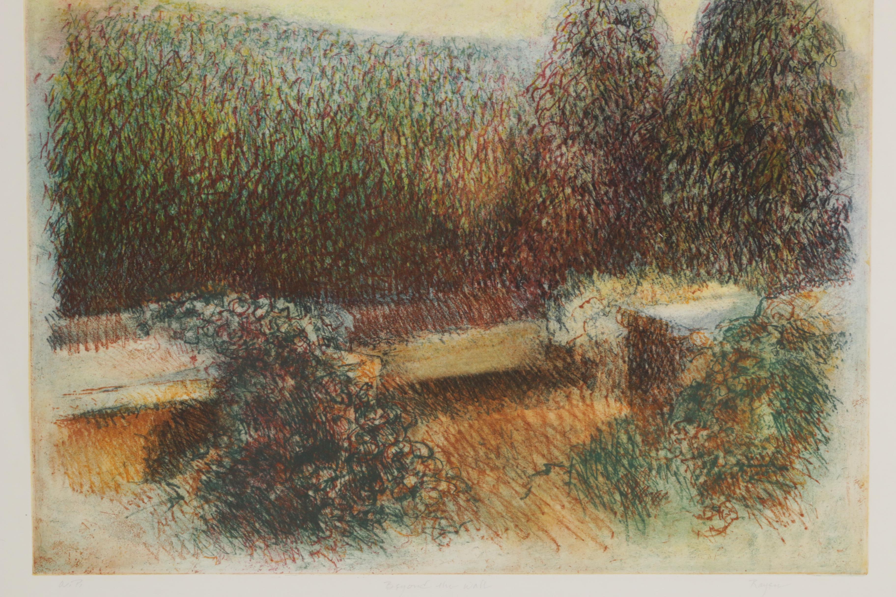 James Wilson Rayen Landscape Intaglio Prints
