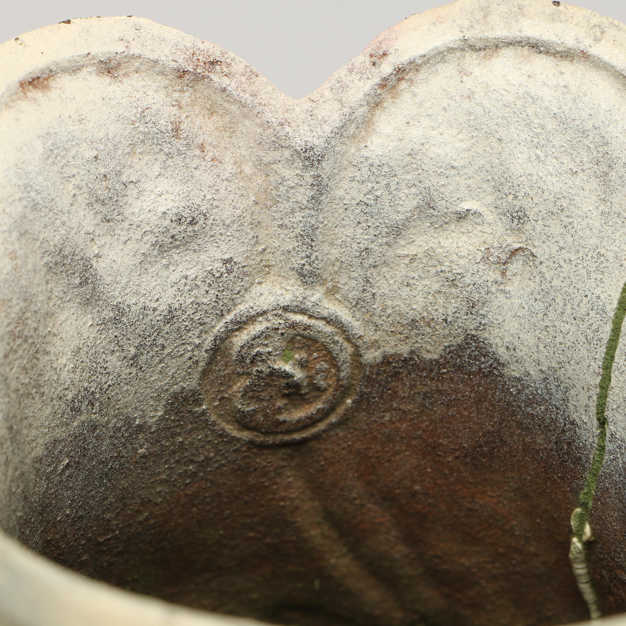 Painted Cast Iron Urns