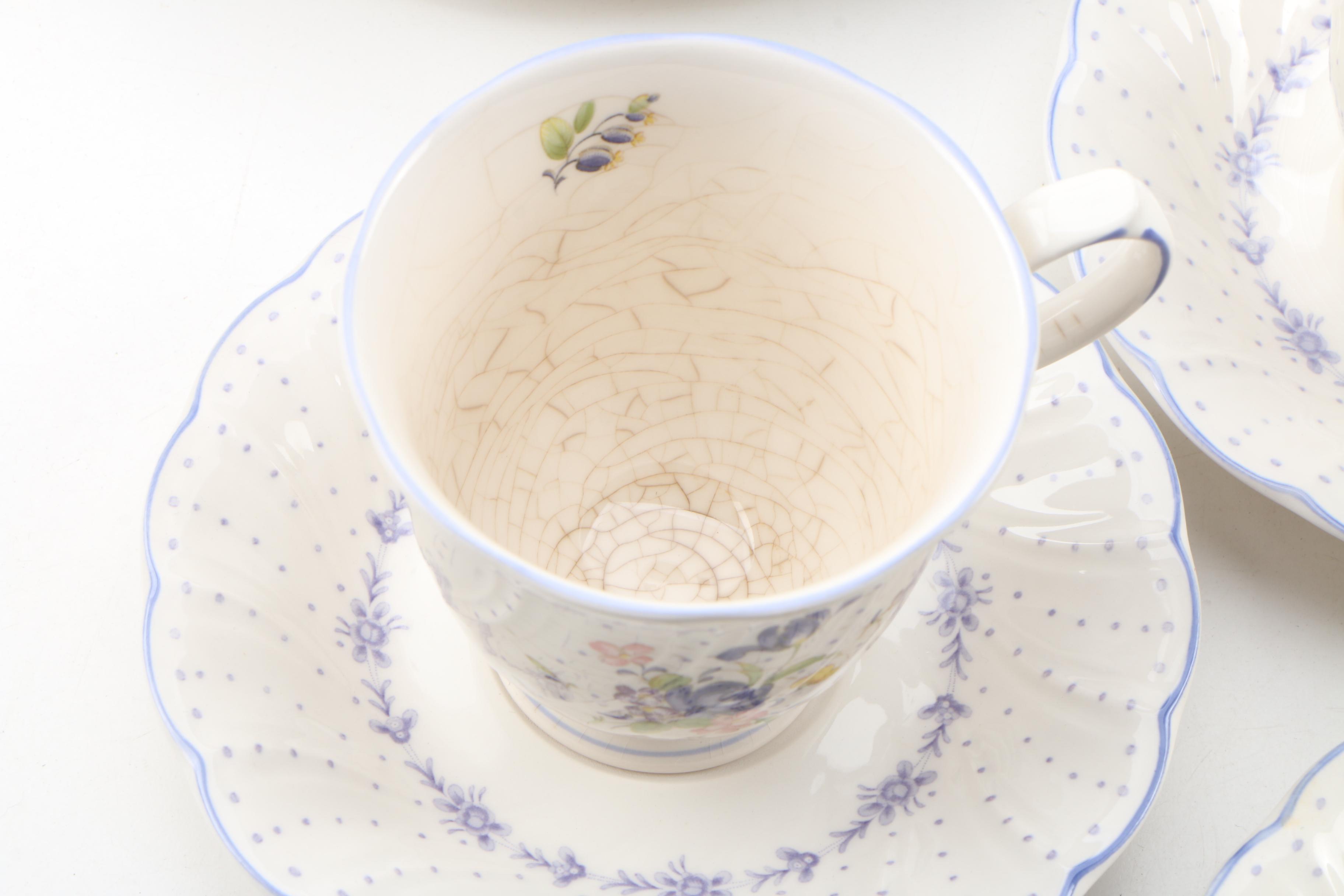 Nikko "Blue Peony" China Dinnerware, 1986 - 2014