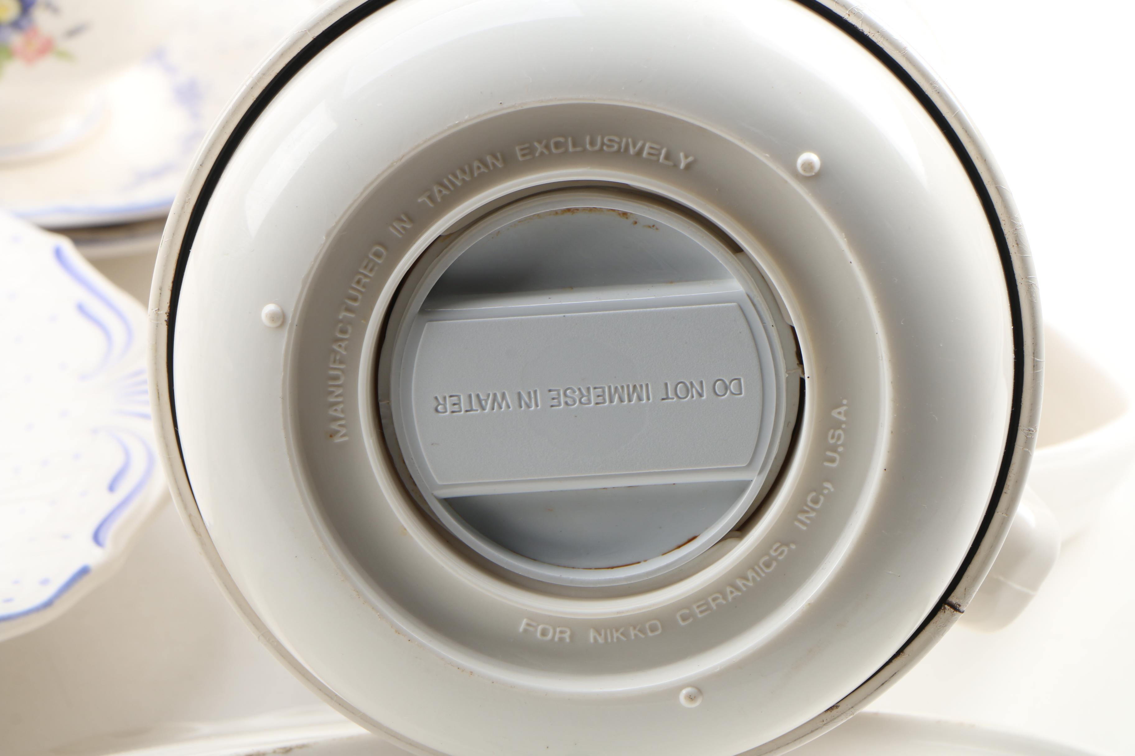 Nikko "Blue Peony" China Dinnerware, 1986 - 2014