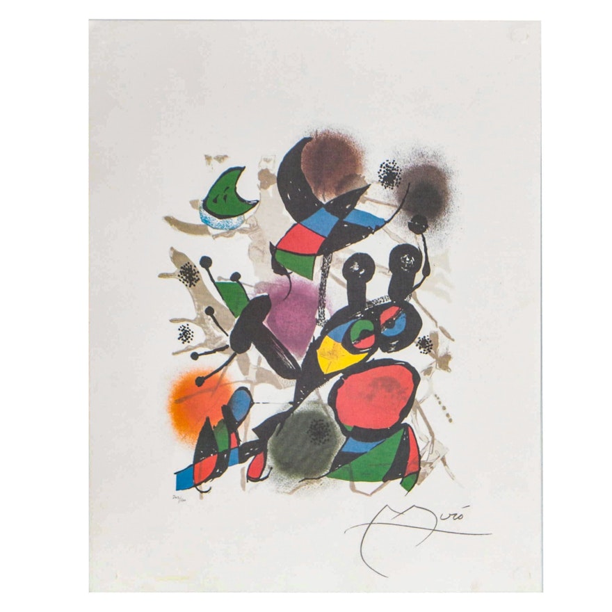 Offset Lithograph after Joan Miró from "Lithographs: Volume III"