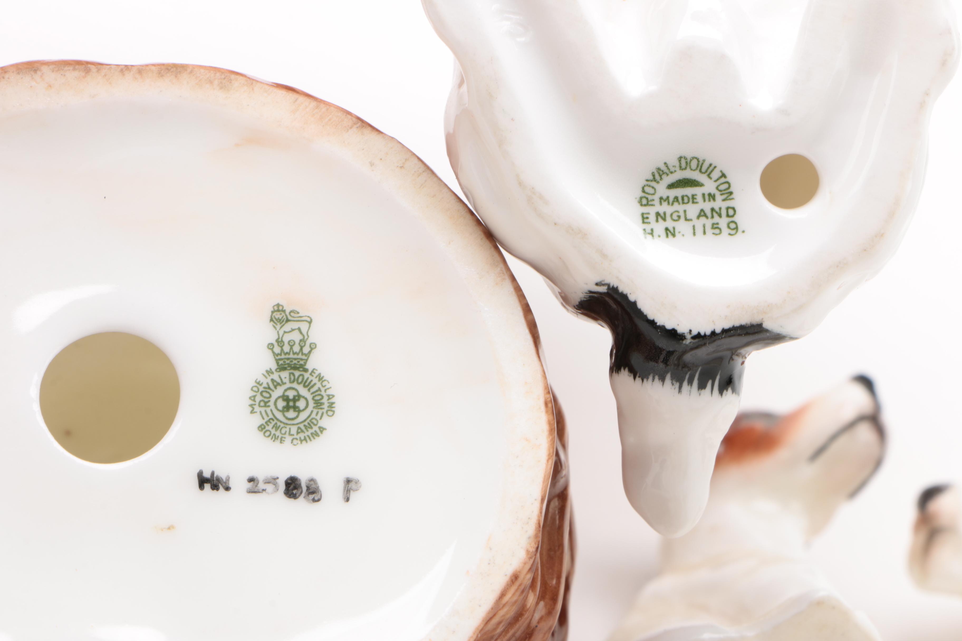 Royal Doulton Bone China Dog Figurines