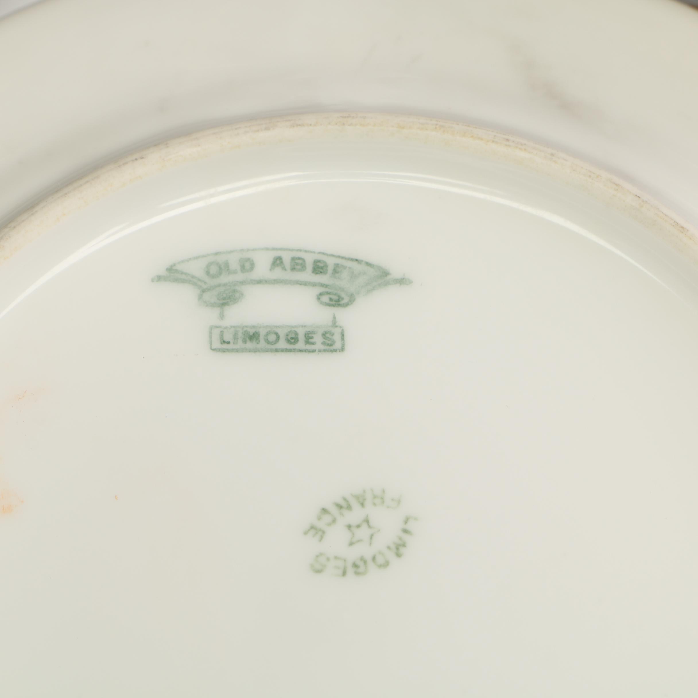 Old Abbey Limoges Dinnerware