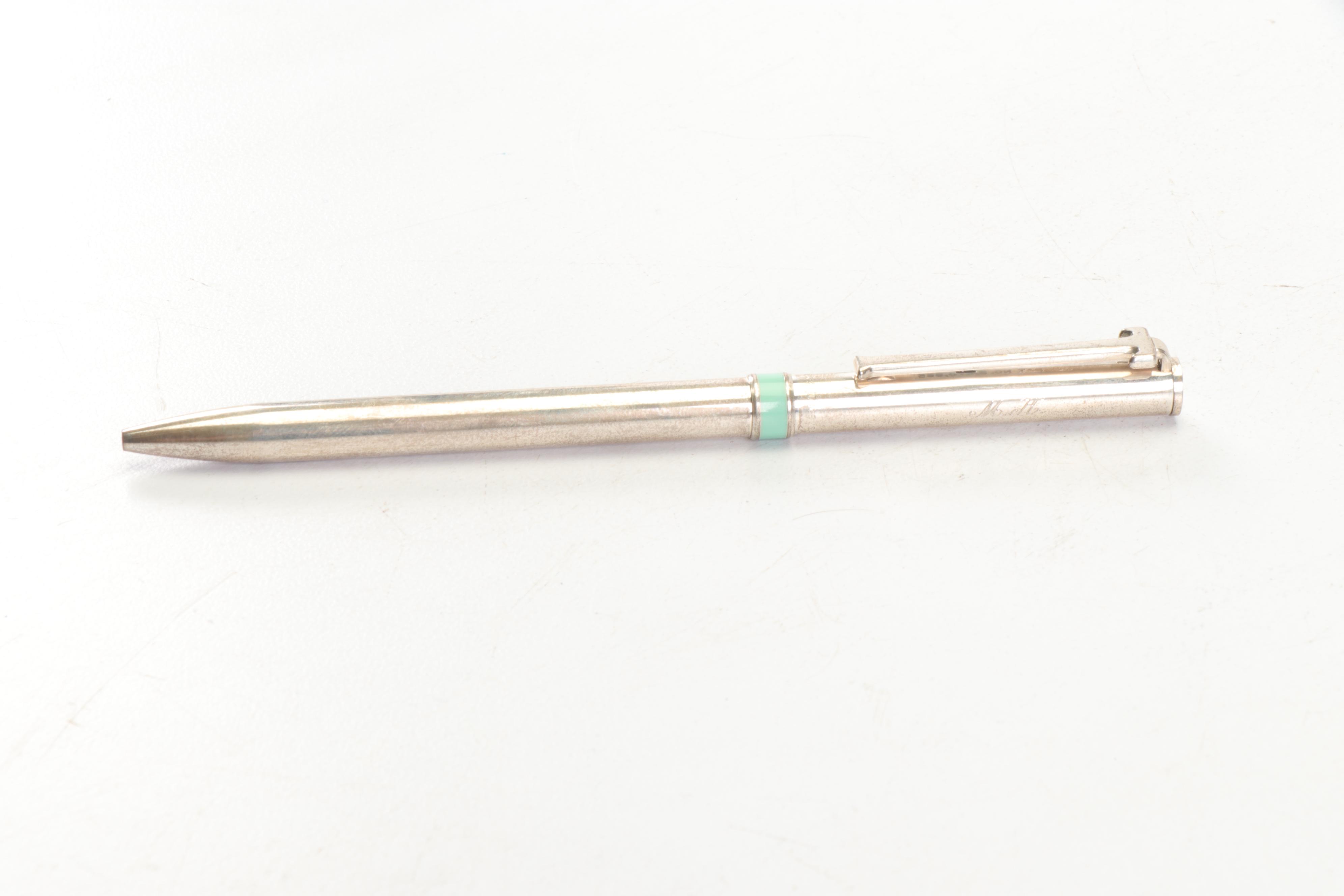 Tiffany & Co. Sterling T-Clip Ballpoint Pen