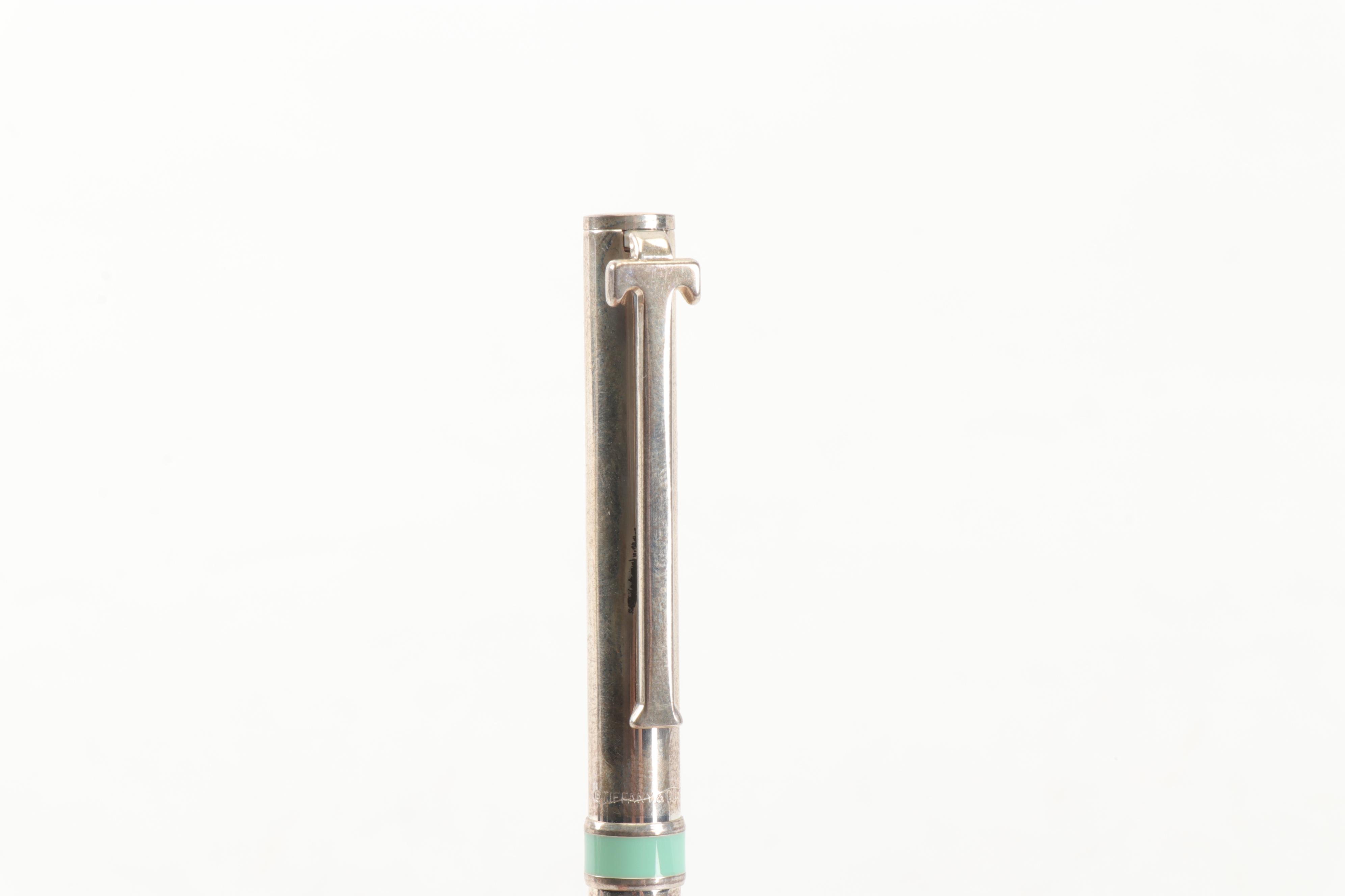 Tiffany & Co. Sterling T-Clip Ballpoint Pen