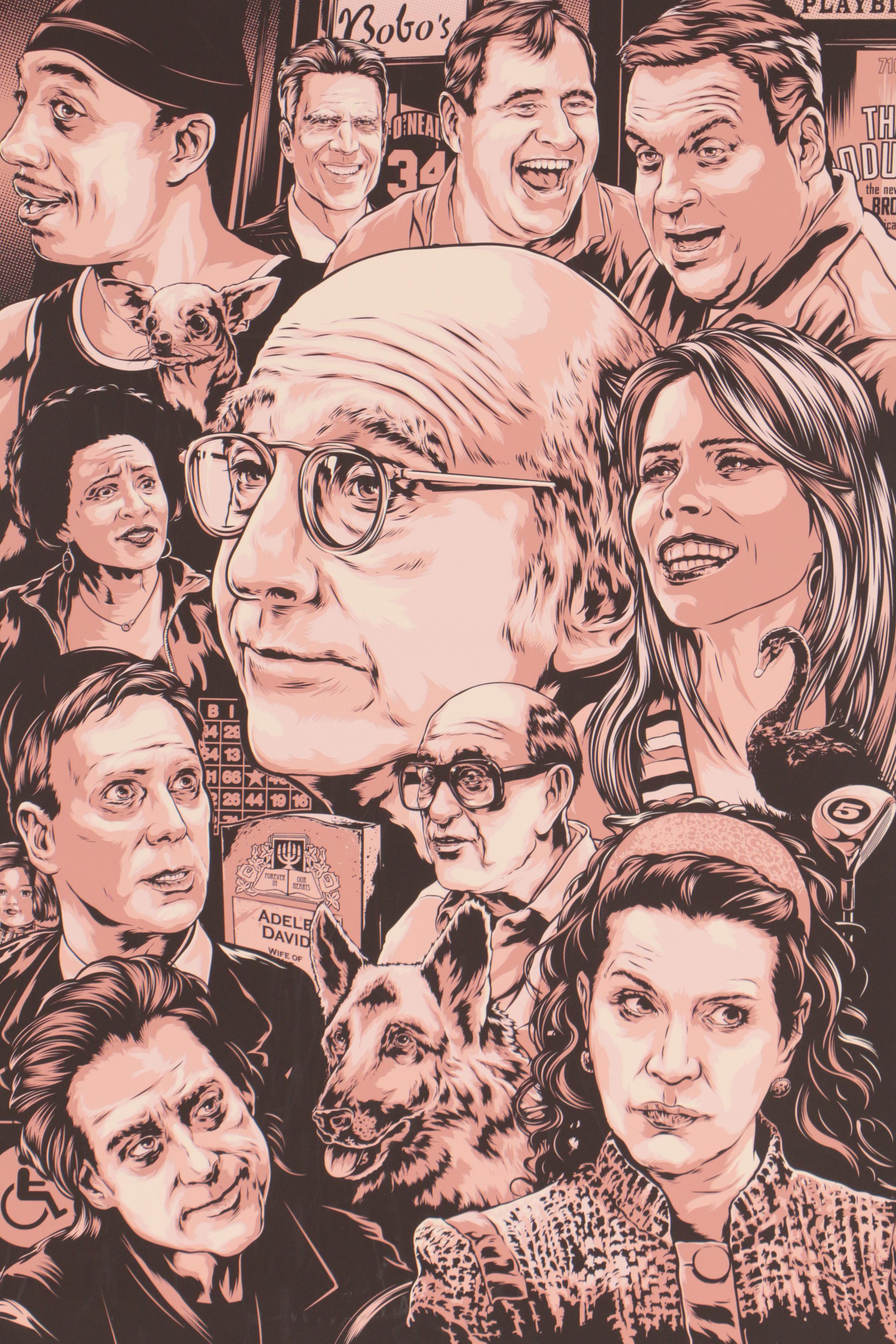 "Curb Your Enthusiasm" Serigraph Designed by Ken Taylor