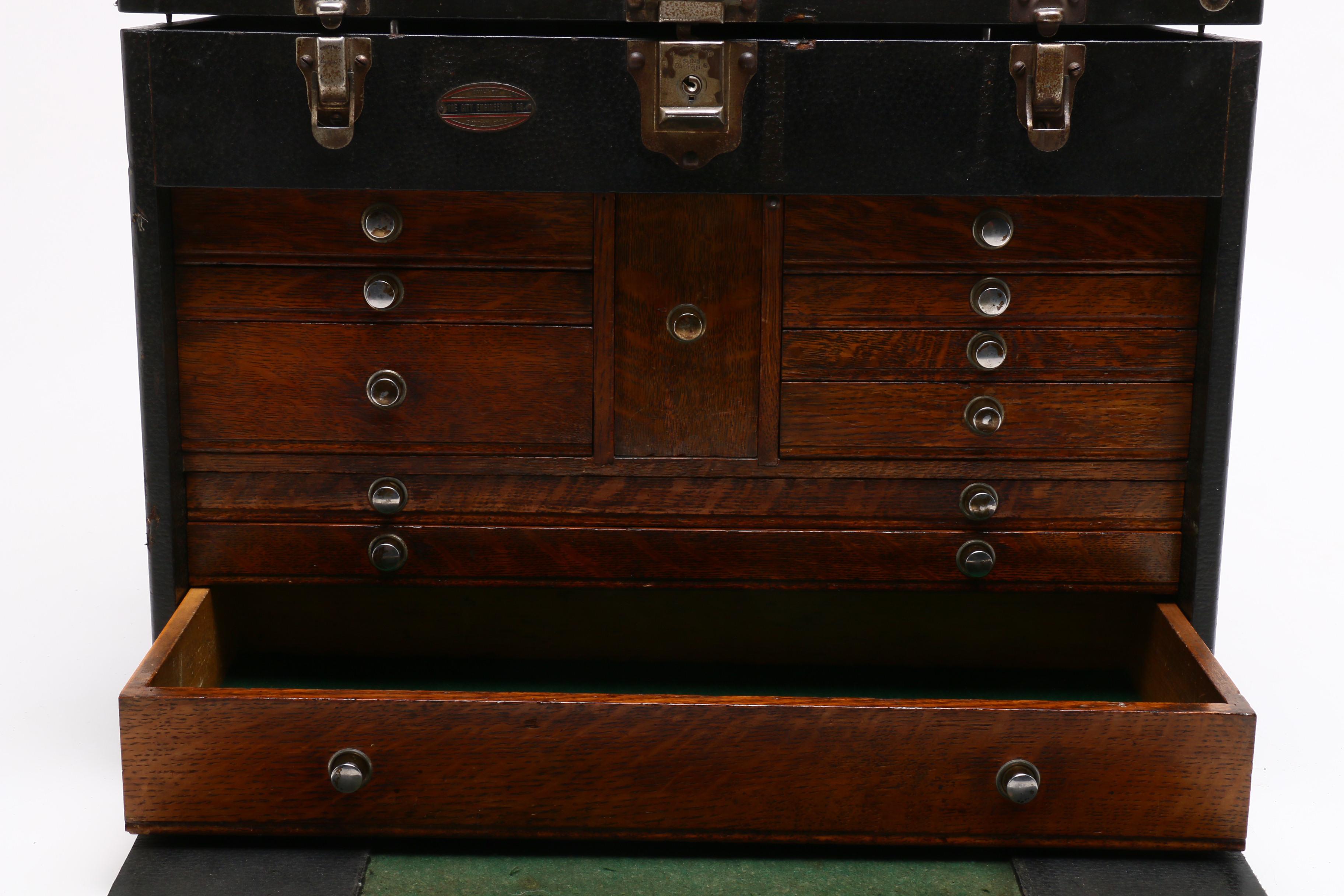 H. Gerstner & Sons Machinist Tool Box, Early to Mid Twentieth Century