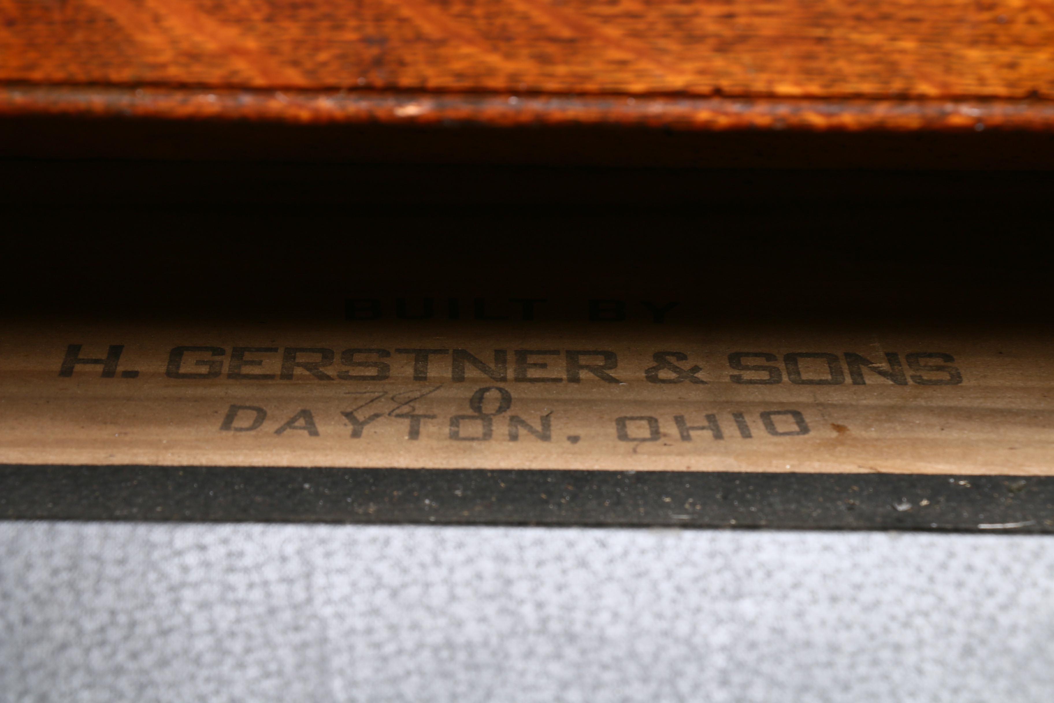 H. Gerstner & Sons Machinist Tool Box, Early to Mid Twentieth Century