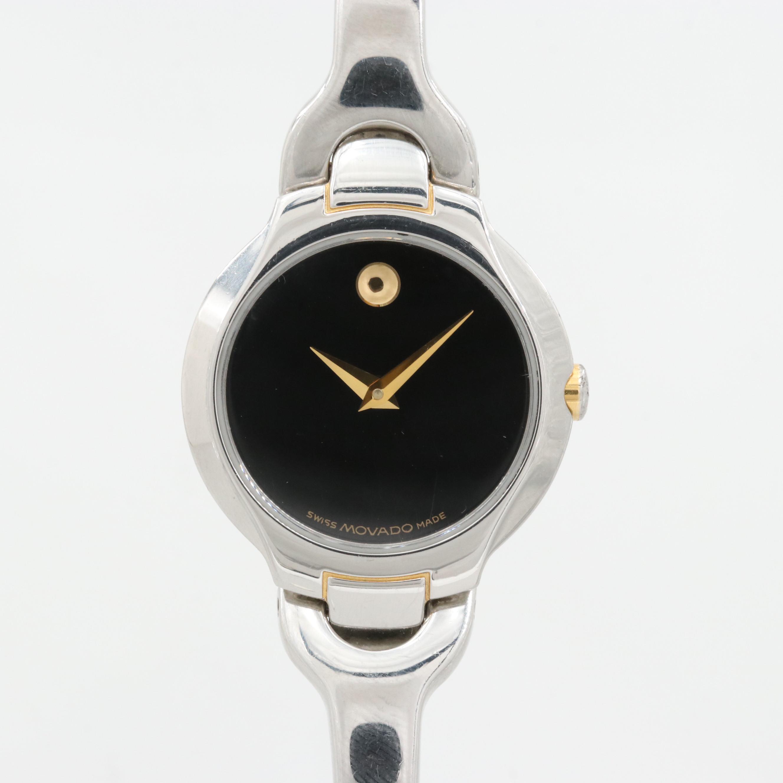 Movado Museum Dial Stainless Steel Watch