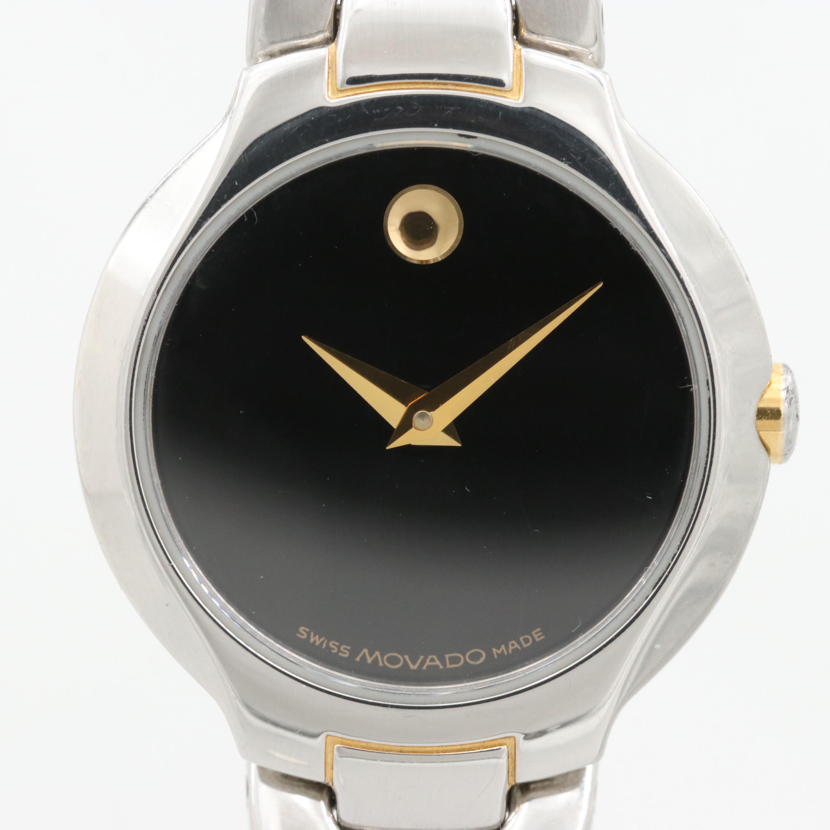 Movado Museum Dial Stainless Steel Watch