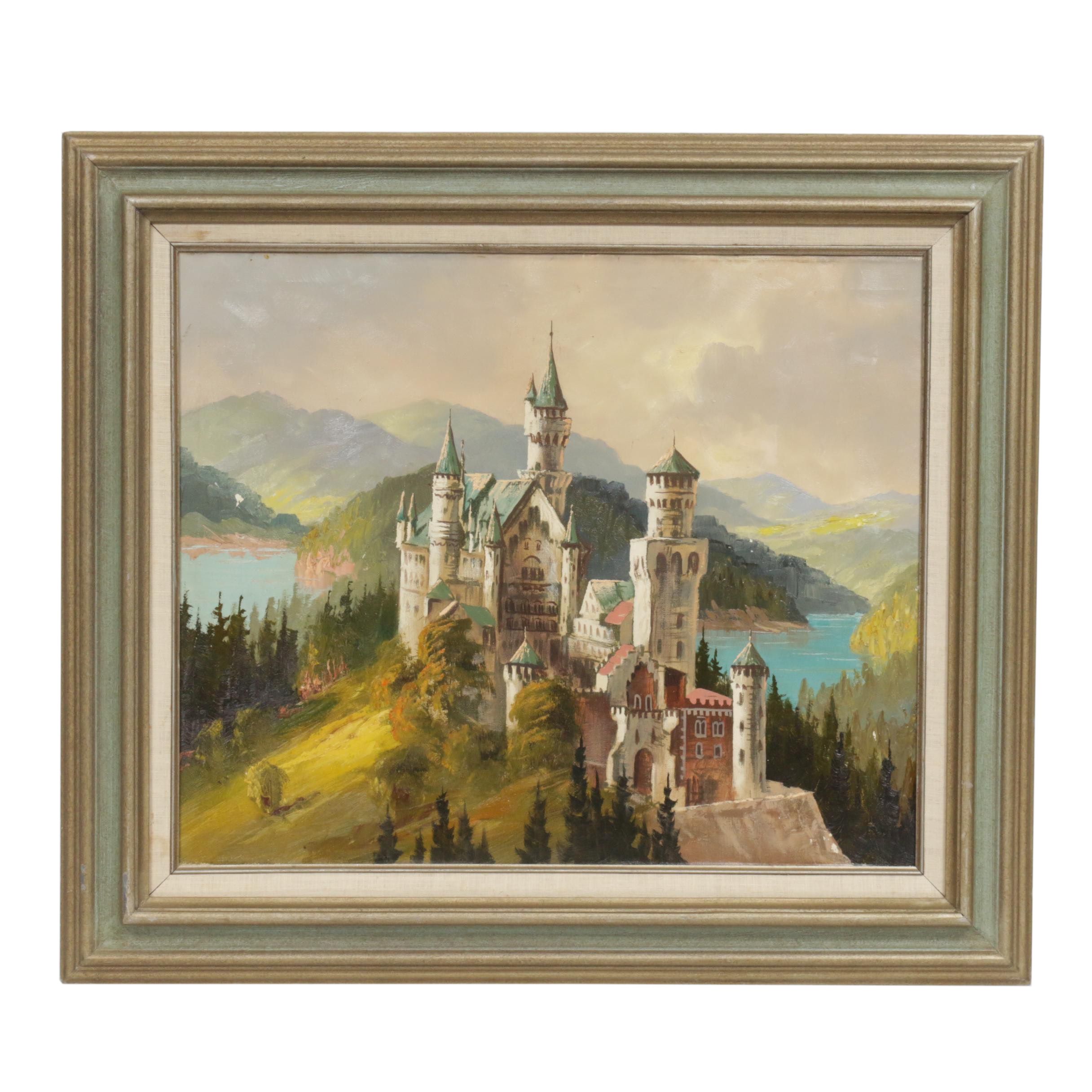 Bawang Oil Painting "Neuschwanstein"